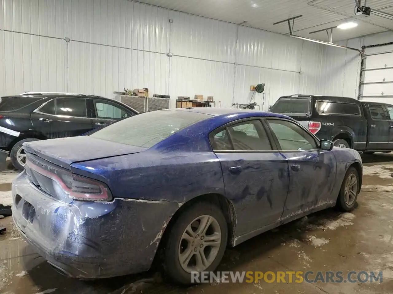3 Photograph of a damaged car 2C3CDXBG6MH518320 DODGE CHARGER 2021