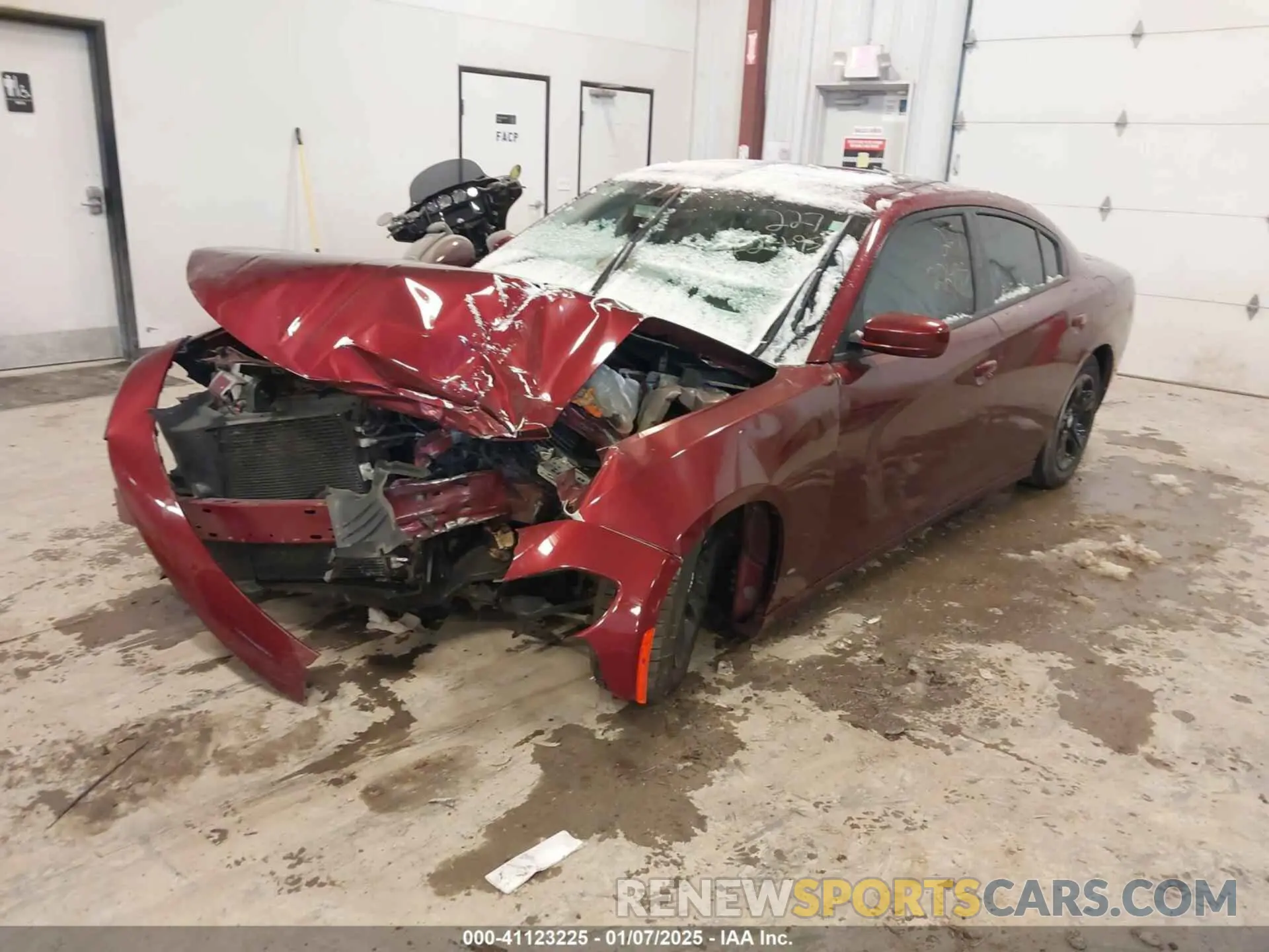 2 Photograph of a damaged car 2C3CDXBG6MH531505 DODGE CHARGER 2021