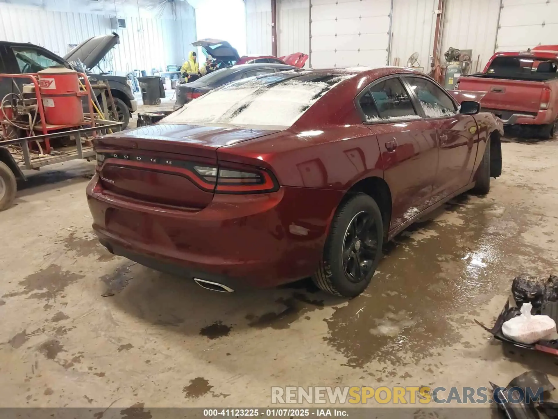 4 Photograph of a damaged car 2C3CDXBG6MH531505 DODGE CHARGER 2021