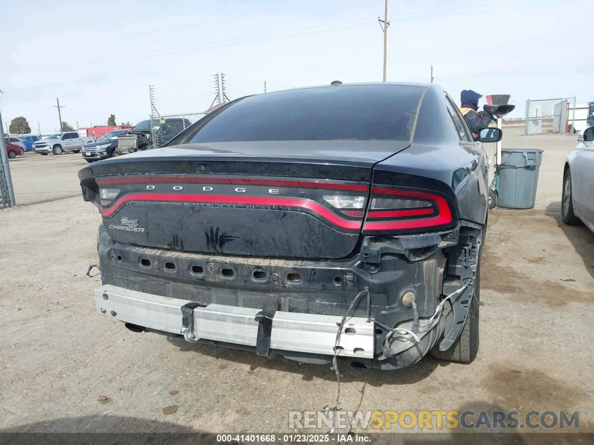17 Photograph of a damaged car 2C3CDXBG6MH584365 DODGE CHARGER 2021