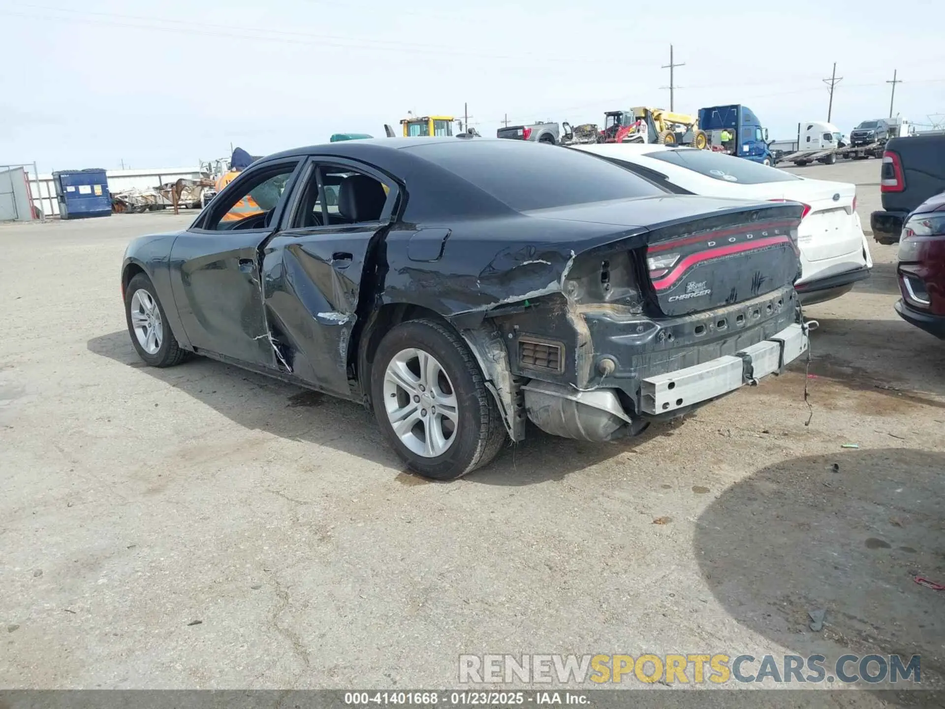 3 Photograph of a damaged car 2C3CDXBG6MH584365 DODGE CHARGER 2021