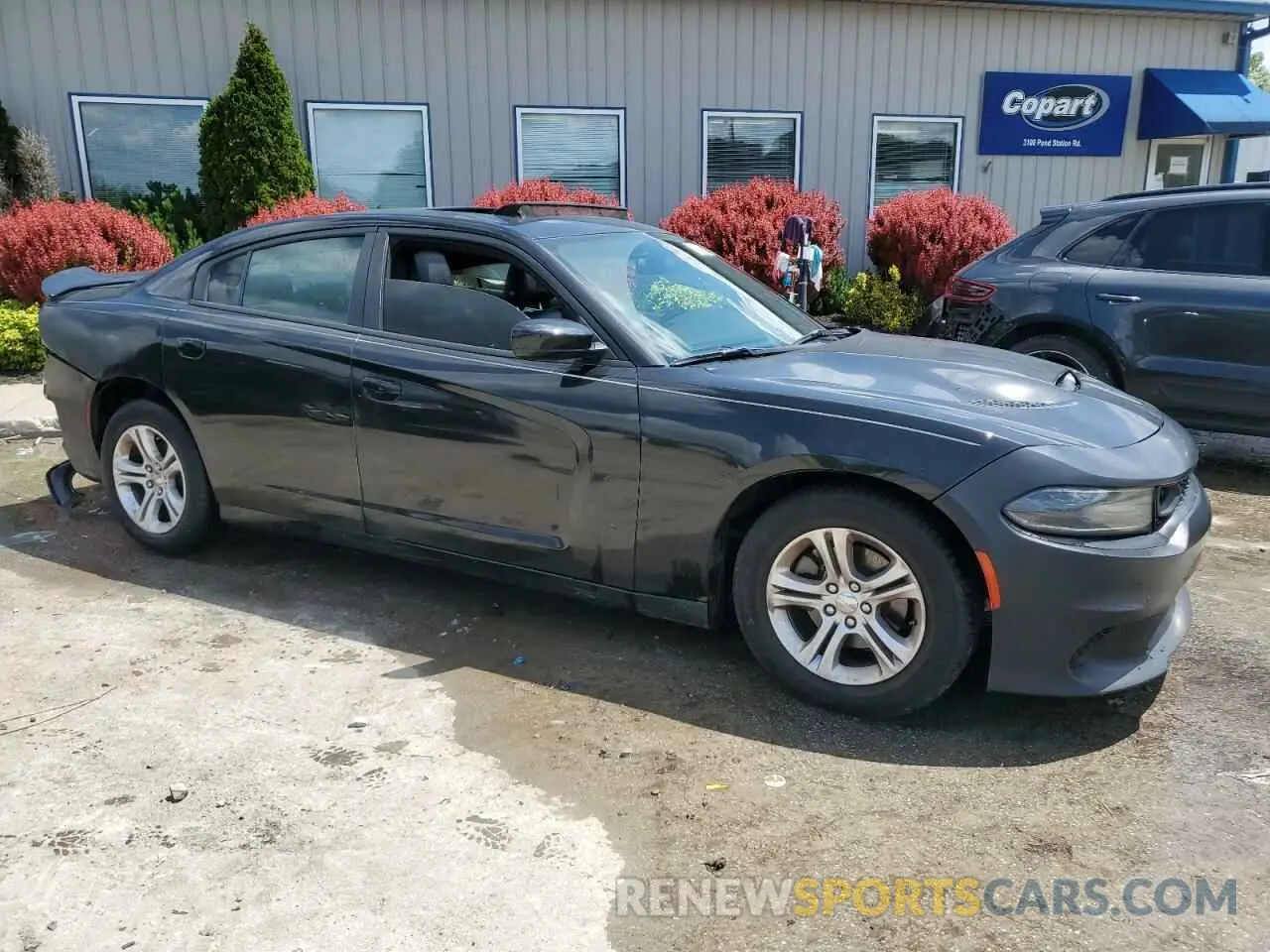 4 Photograph of a damaged car 2C3CDXBG6MH587671 DODGE CHARGER 2021