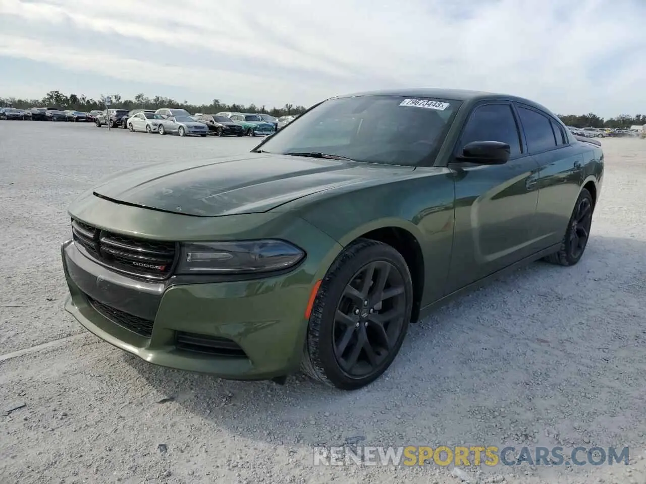 1 Photograph of a damaged car 2C3CDXBG6MH608549 DODGE CHARGER 2021
