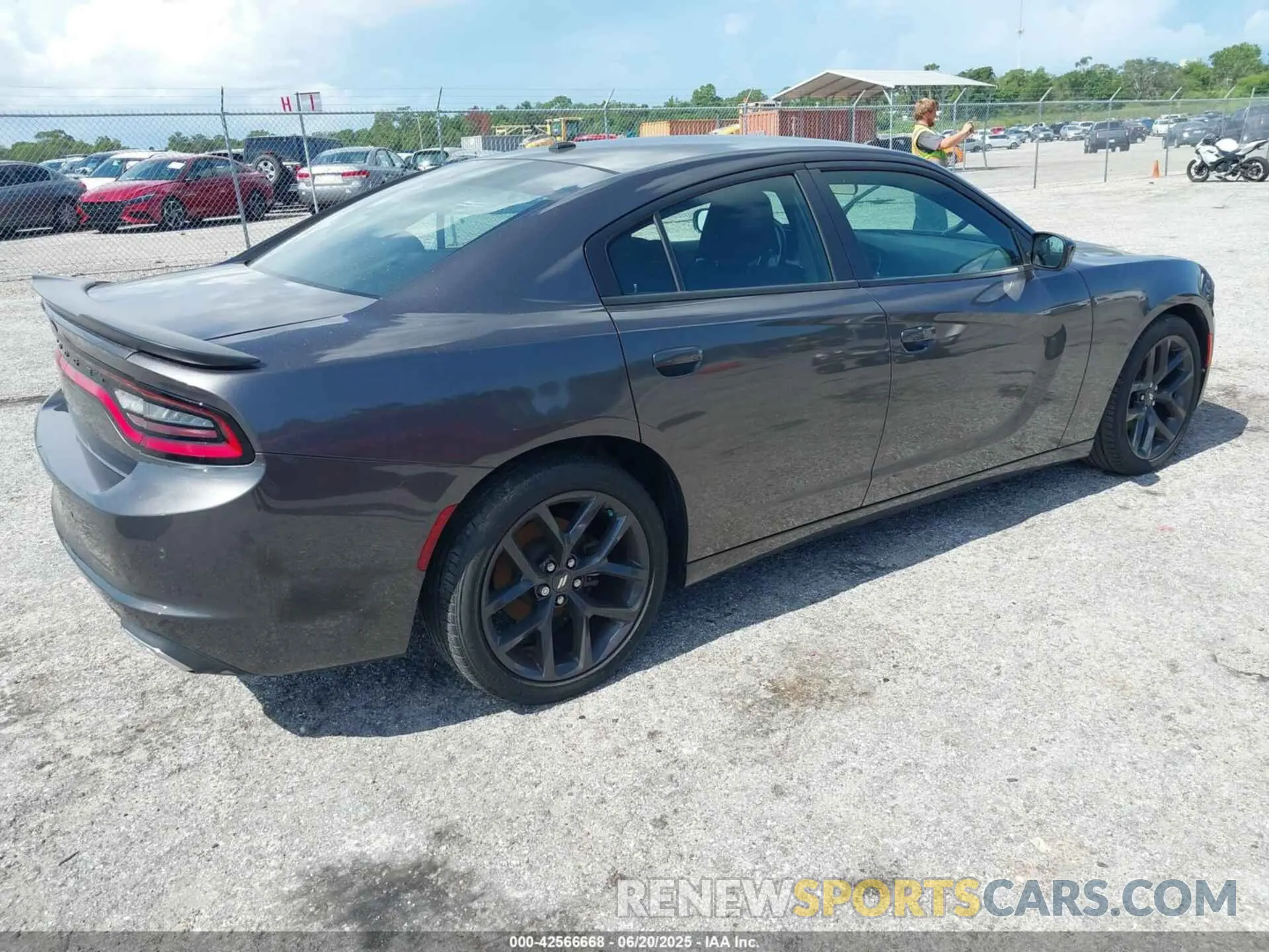 4 Photograph of a damaged car 2C3CDXBG6MH650140 DODGE CHARGER 2021