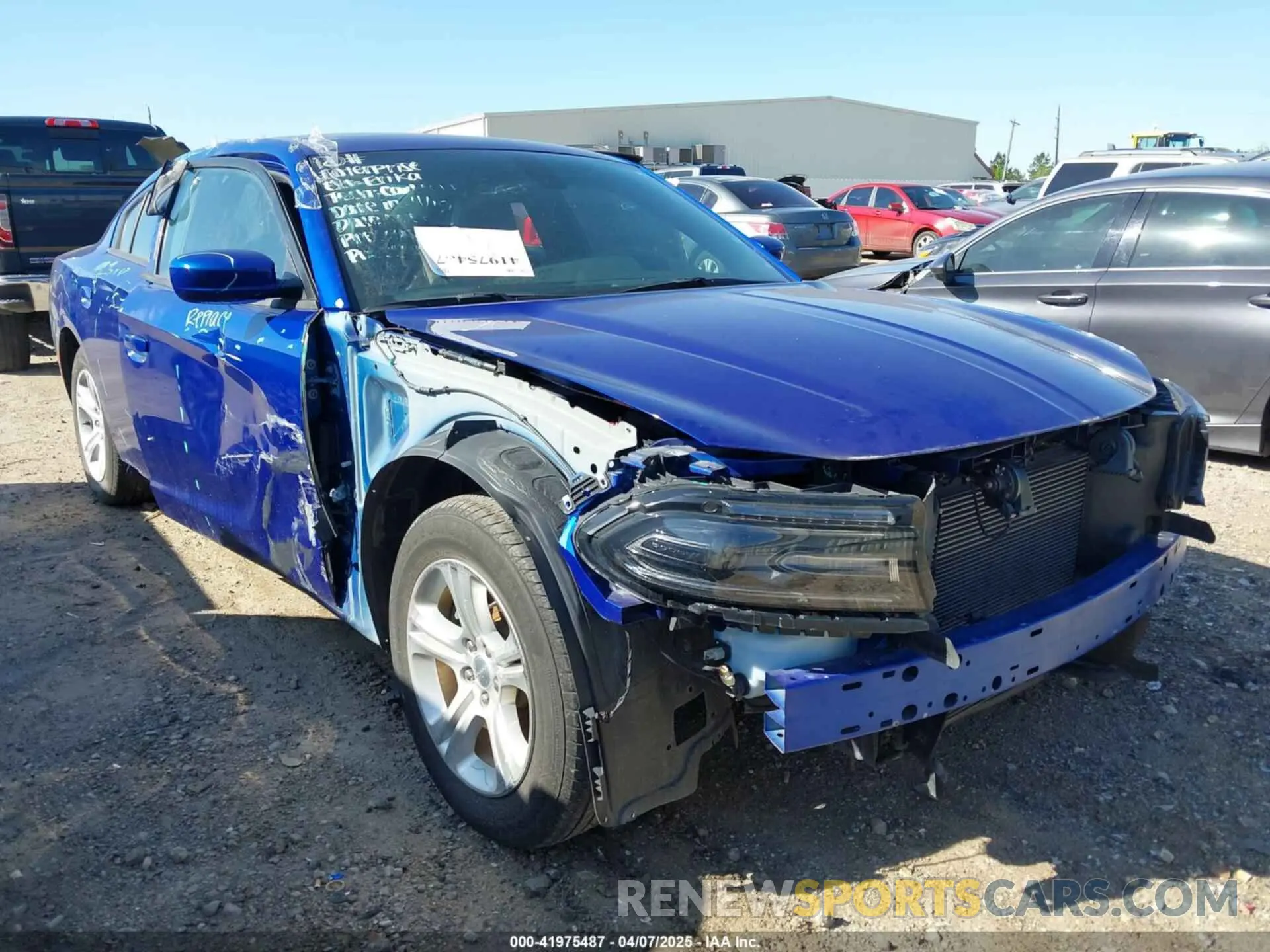6 Photograph of a damaged car 2C3CDXBG7MH511165 DODGE CHARGER 2021