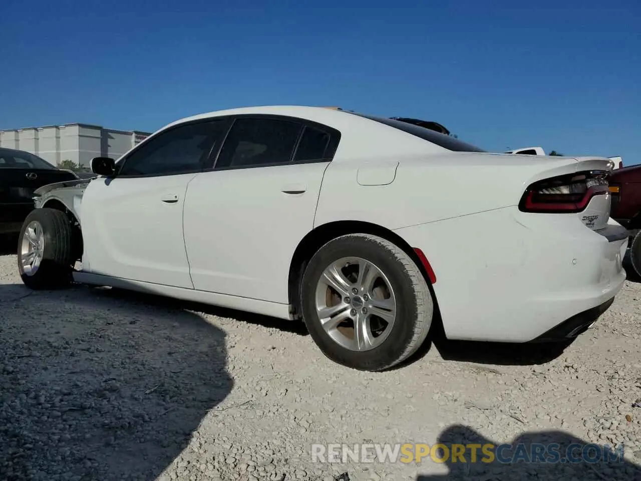 2 Photograph of a damaged car 2C3CDXBG7MH548104 DODGE CHARGER 2021
