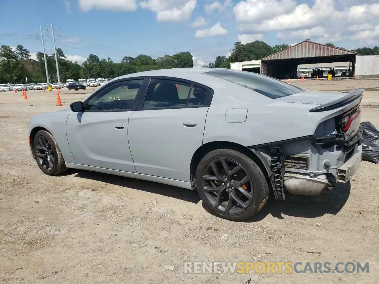 2 Photograph of a damaged car 2C3CDXBG7MH603876 DODGE CHARGER 2021