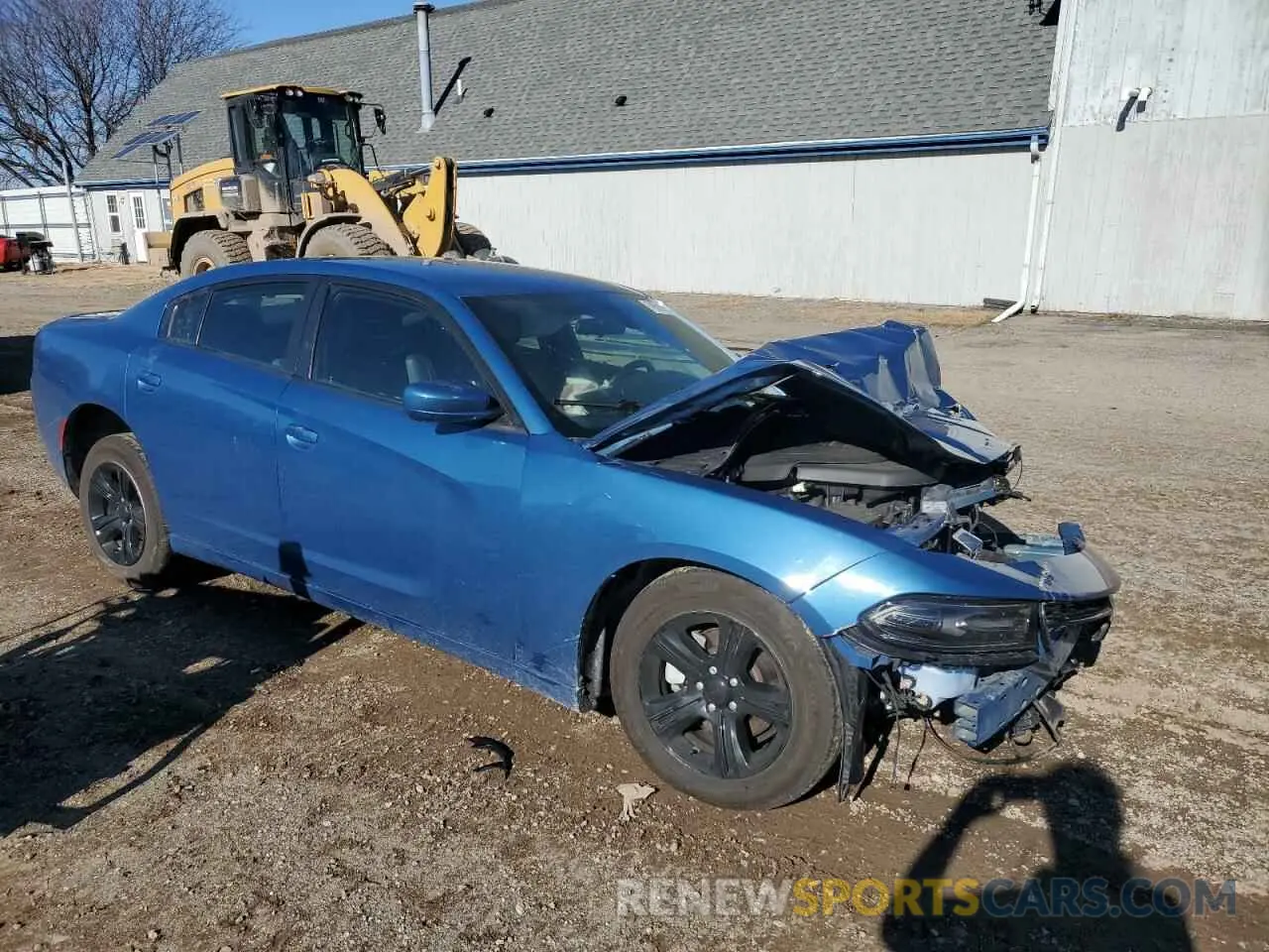 4 Photograph of a damaged car 2C3CDXBG7MH628292 DODGE CHARGER 2021