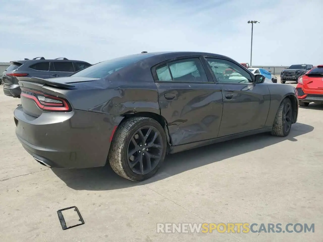 3 Photograph of a damaged car 2C3CDXBG7MH636733 DODGE CHARGER 2021
