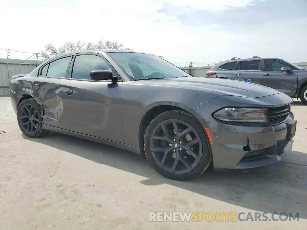 4 Photograph of a damaged car 2C3CDXBG7MH636733 DODGE CHARGER 2021