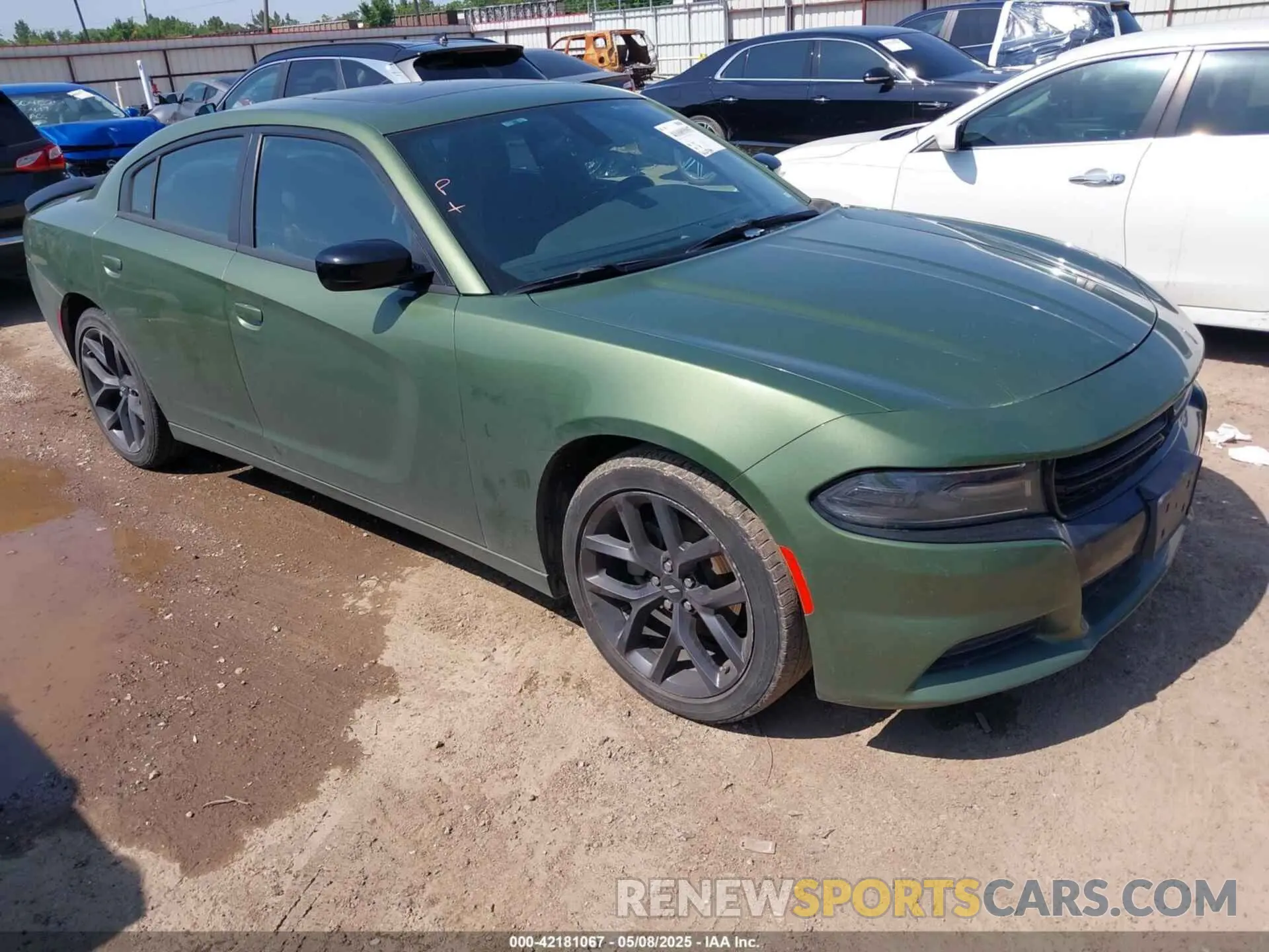 1 Photograph of a damaged car 2C3CDXBG7MH681655 DODGE CHARGER 2021