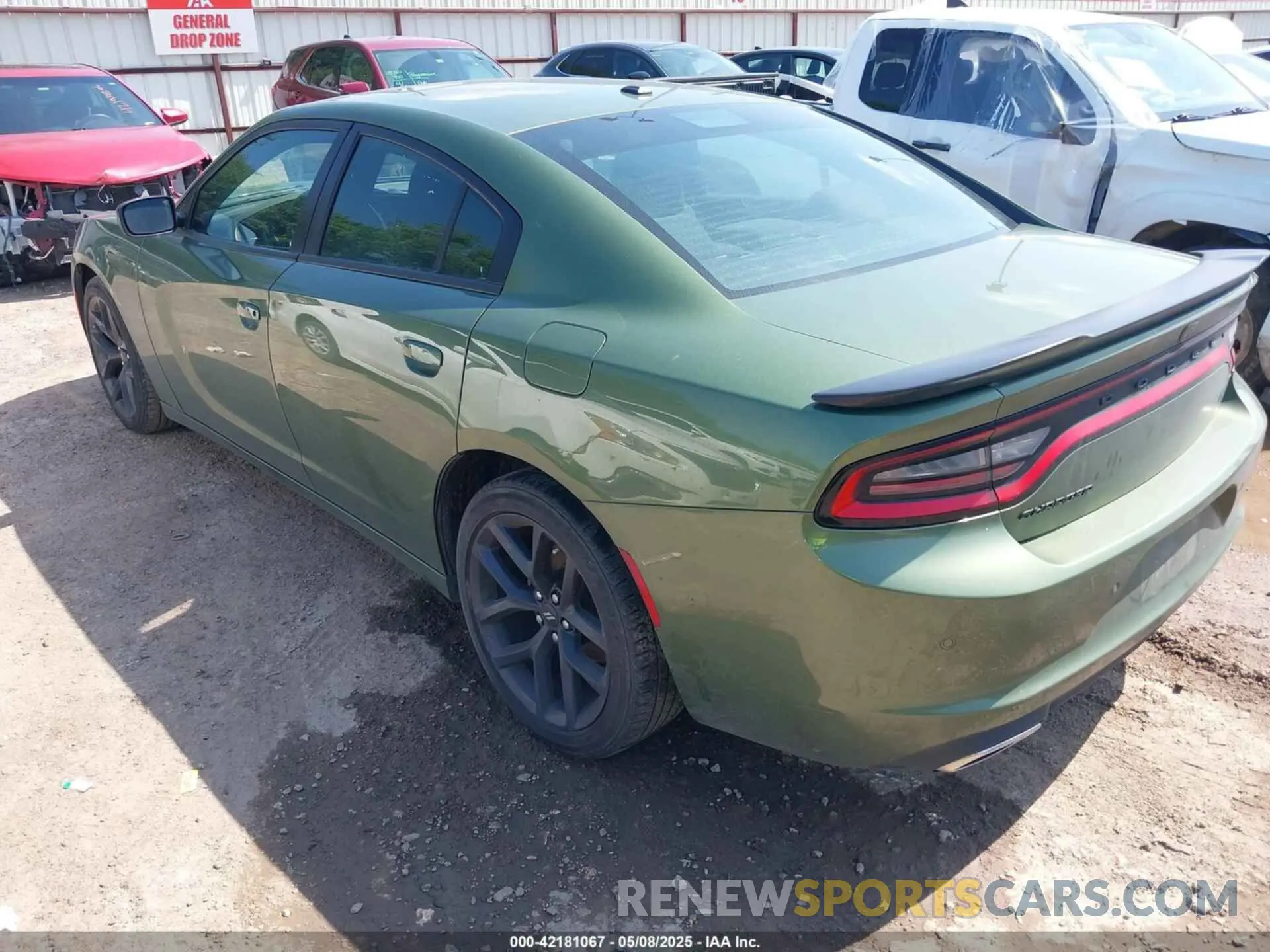 3 Photograph of a damaged car 2C3CDXBG7MH681655 DODGE CHARGER 2021