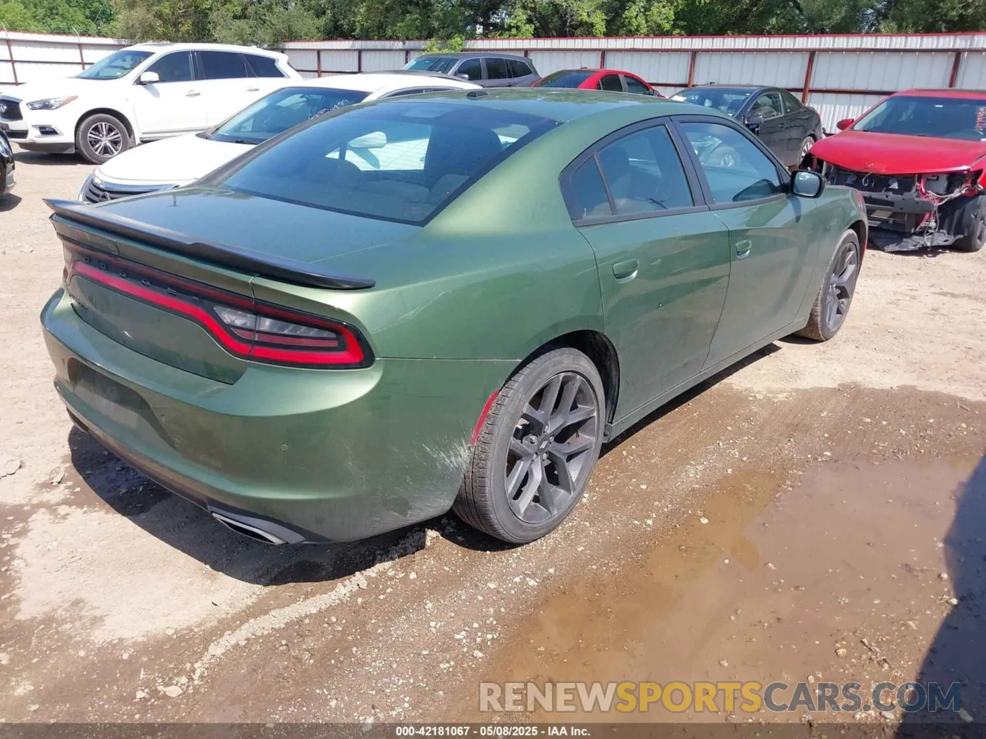 4 Photograph of a damaged car 2C3CDXBG7MH681655 DODGE CHARGER 2021