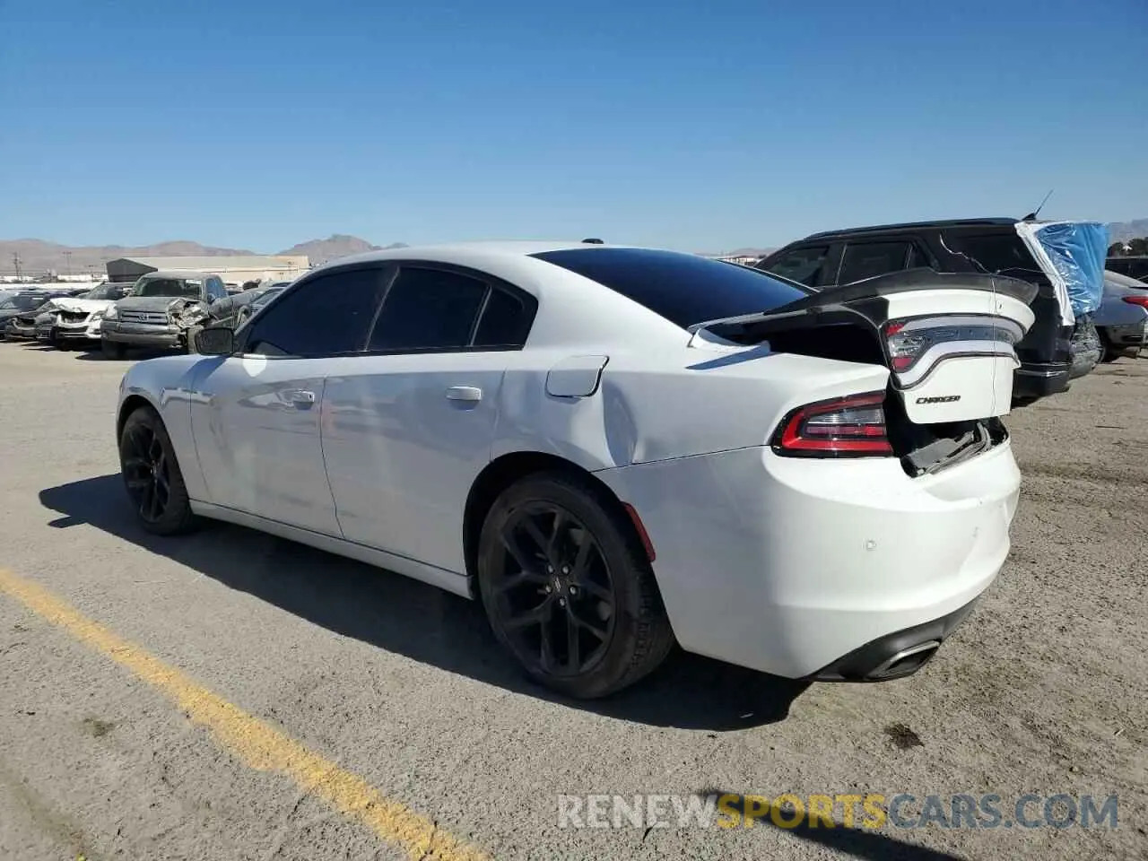 2 Photograph of a damaged car 2C3CDXBG8MH512437 DODGE CHARGER 2021
