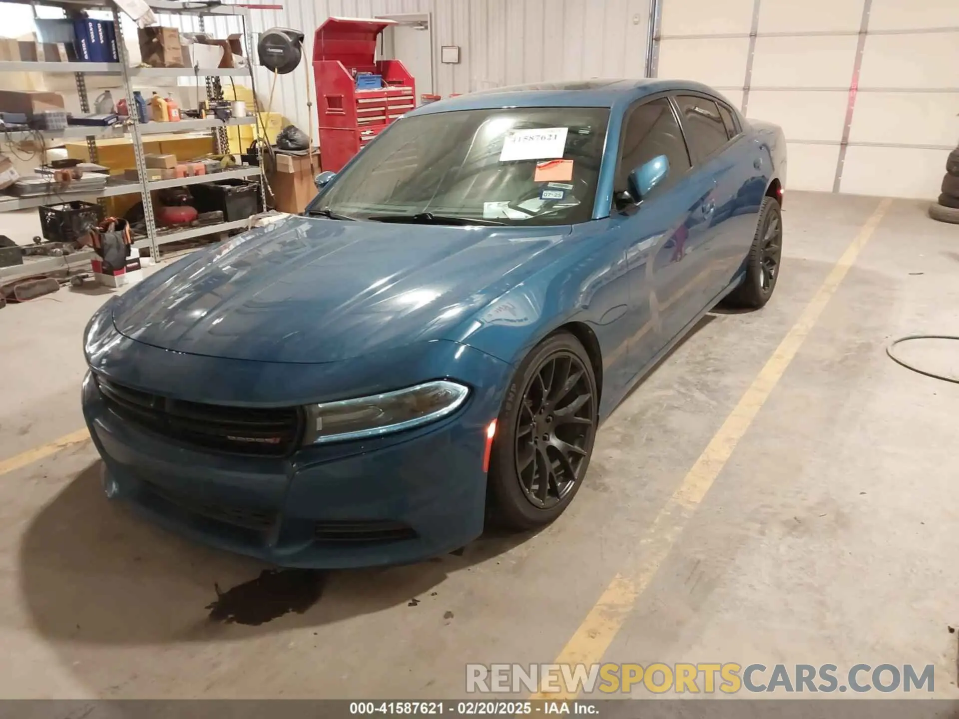 2 Photograph of a damaged car 2C3CDXBG8MH522255 DODGE CHARGER 2021