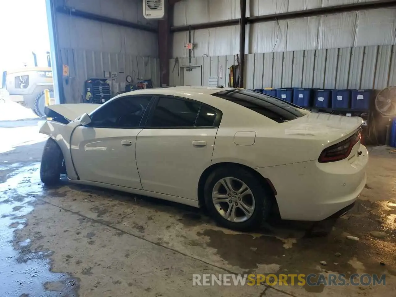 2 Photograph of a damaged car 2C3CDXBG8MH541856 DODGE CHARGER 2021