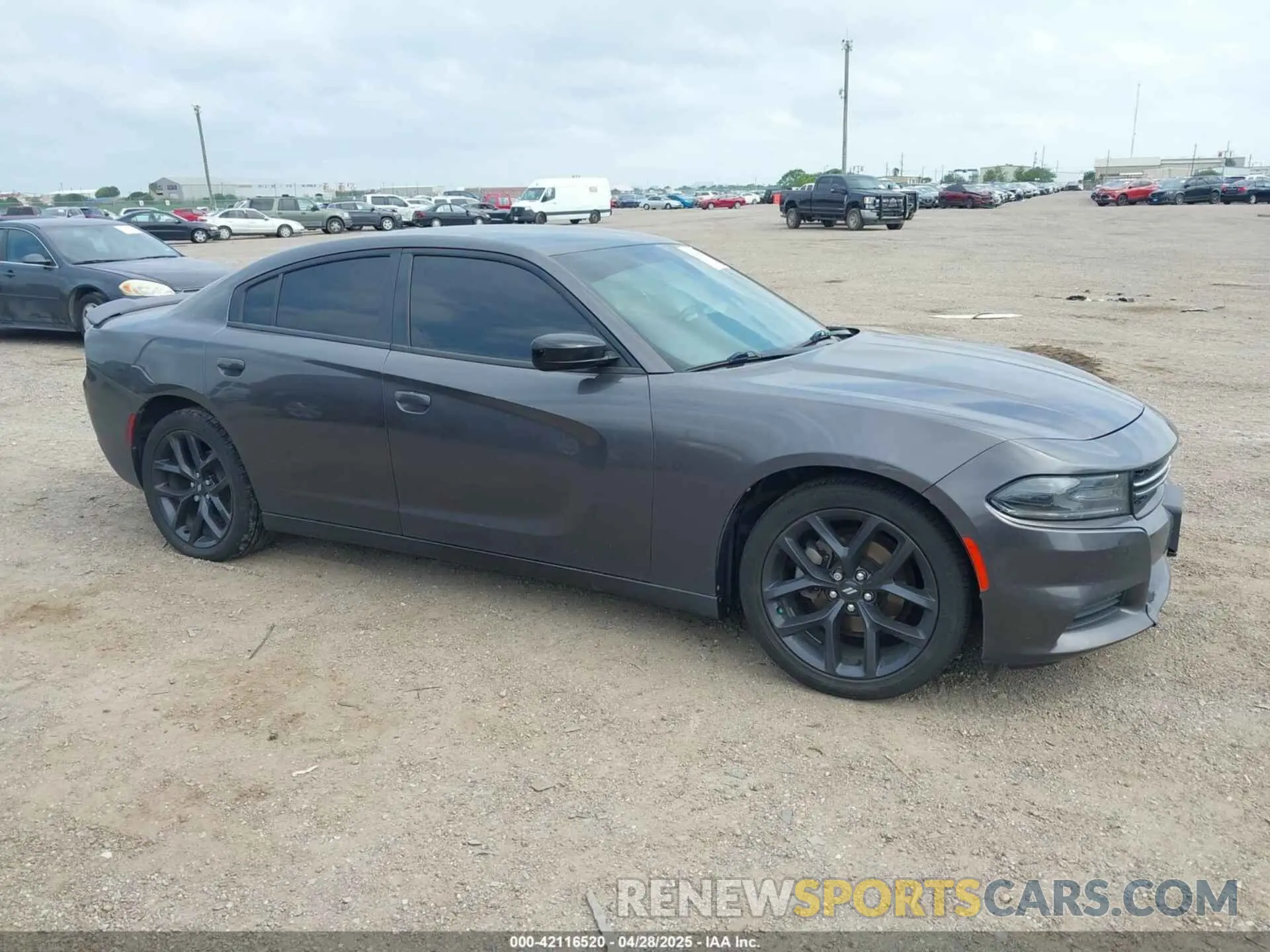 1 Photograph of a damaged car 2C3CDXBG8MH678103 DODGE CHARGER 2021