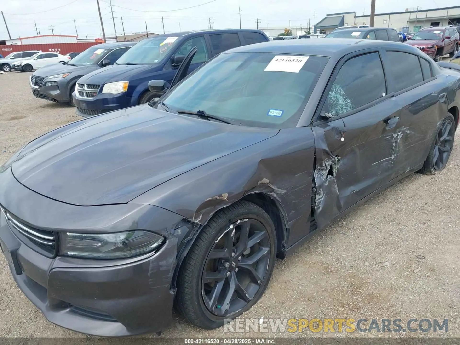 6 Photograph of a damaged car 2C3CDXBG8MH678103 DODGE CHARGER 2021