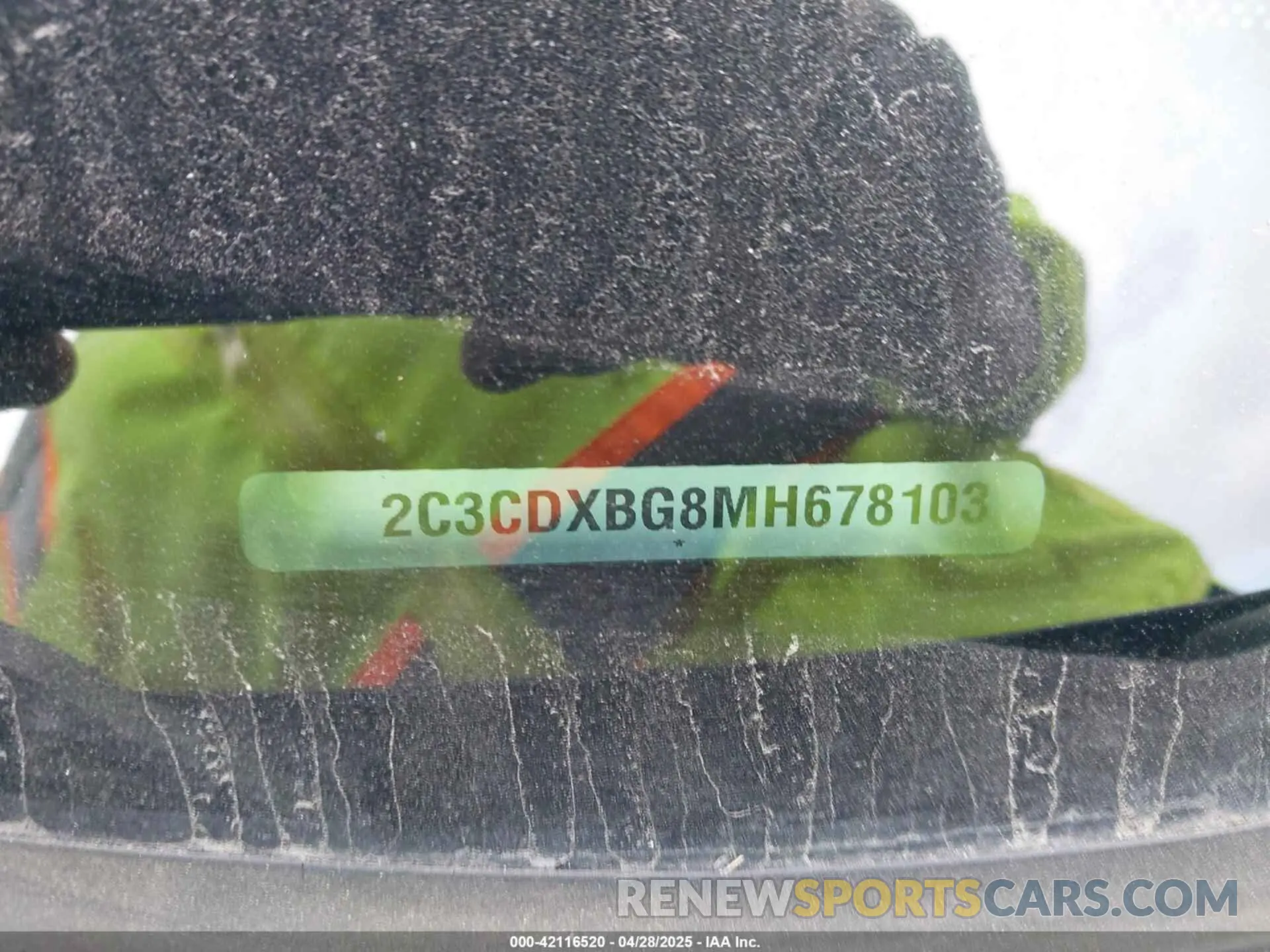 9 Photograph of a damaged car 2C3CDXBG8MH678103 DODGE CHARGER 2021