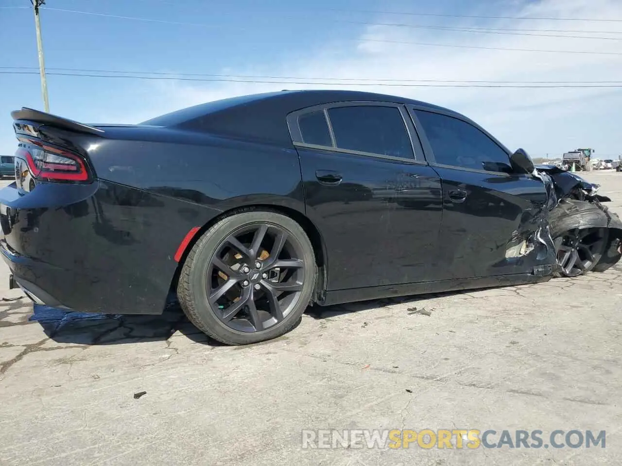 3 Photograph of a damaged car 2C3CDXBG8MH678330 DODGE CHARGER 2021