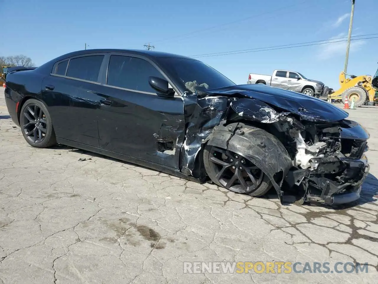 4 Photograph of a damaged car 2C3CDXBG8MH678330 DODGE CHARGER 2021