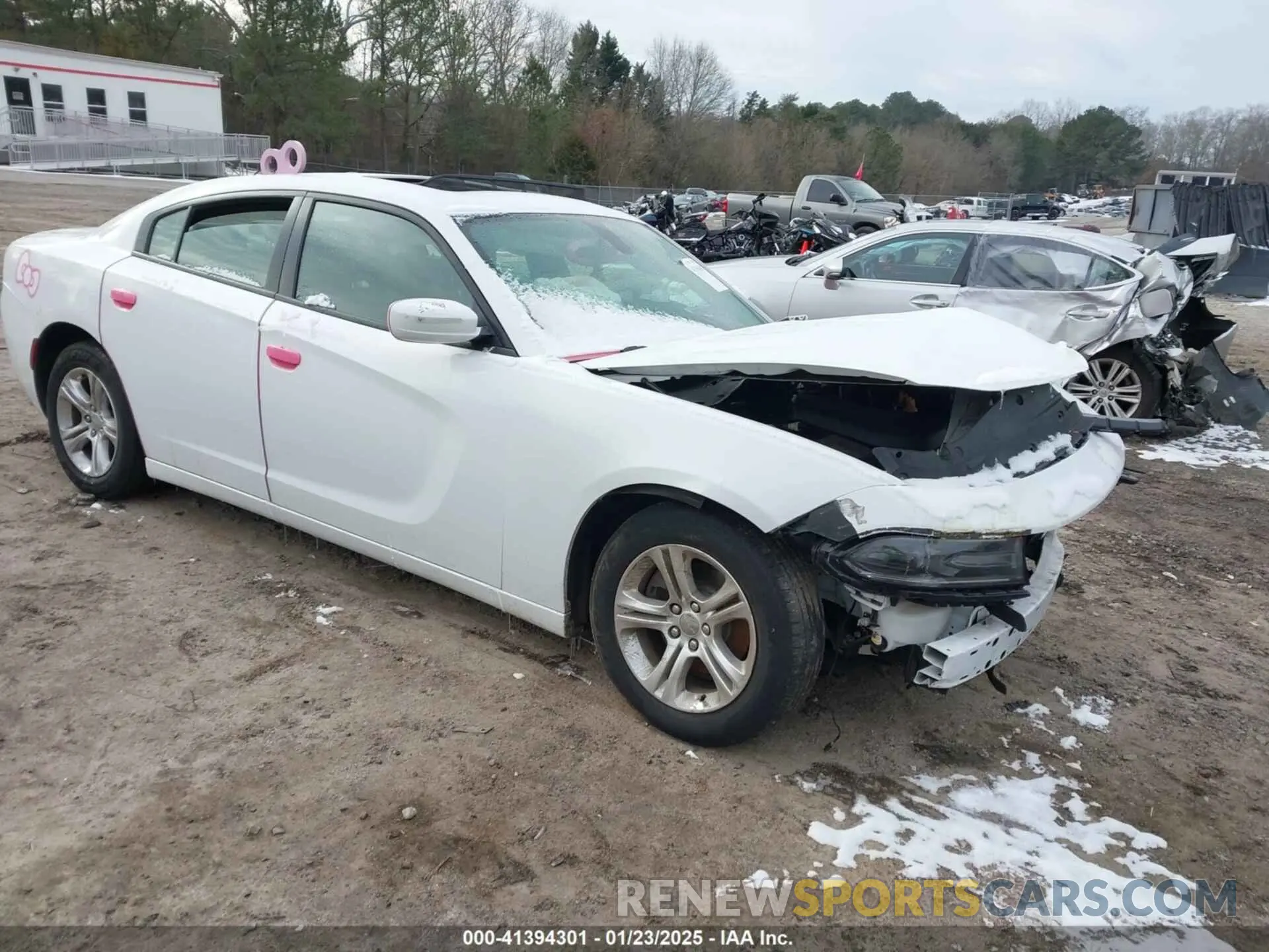 1 Photograph of a damaged car 2C3CDXBG9MH535175 DODGE CHARGER 2021