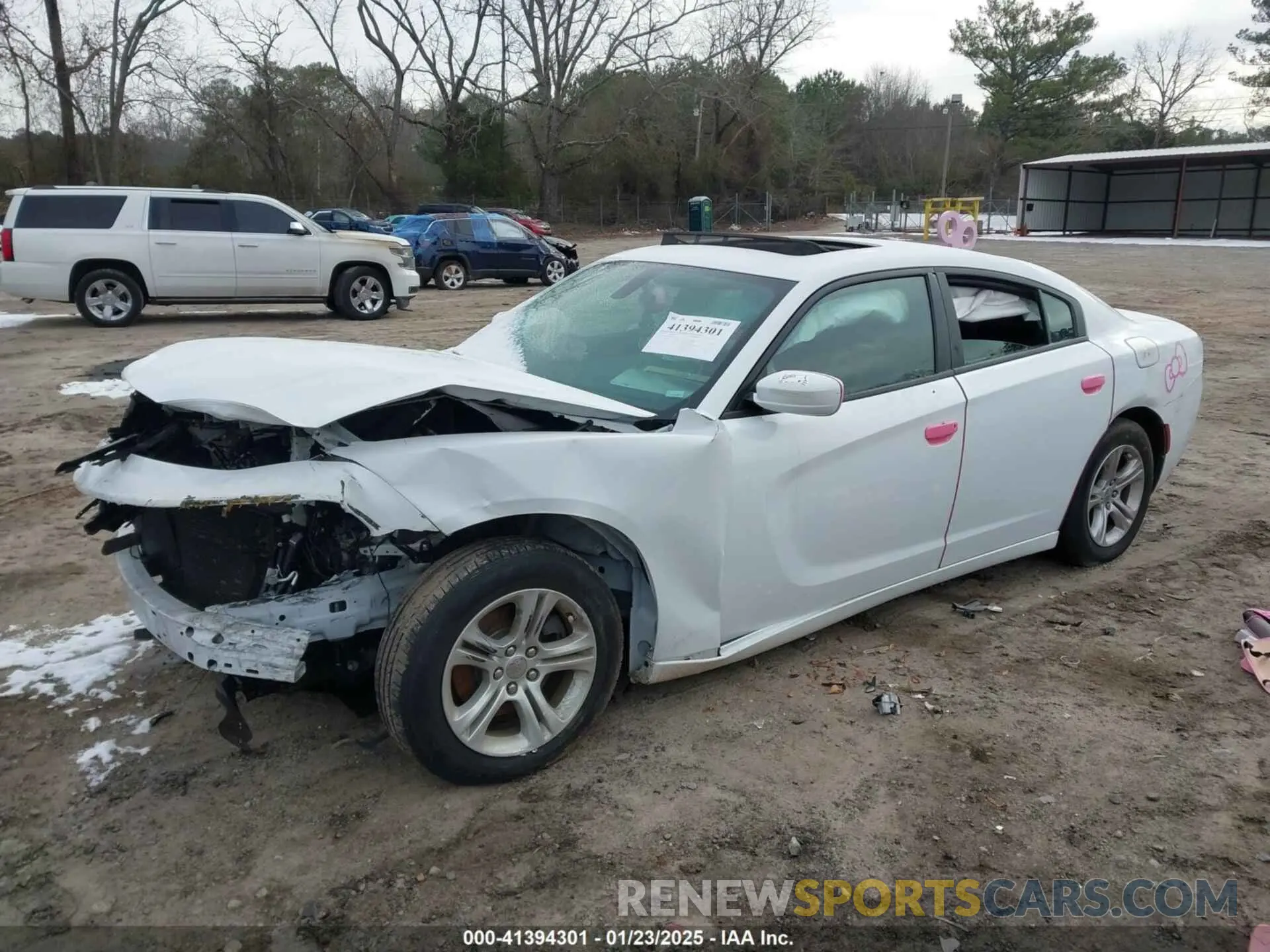 2 Photograph of a damaged car 2C3CDXBG9MH535175 DODGE CHARGER 2021