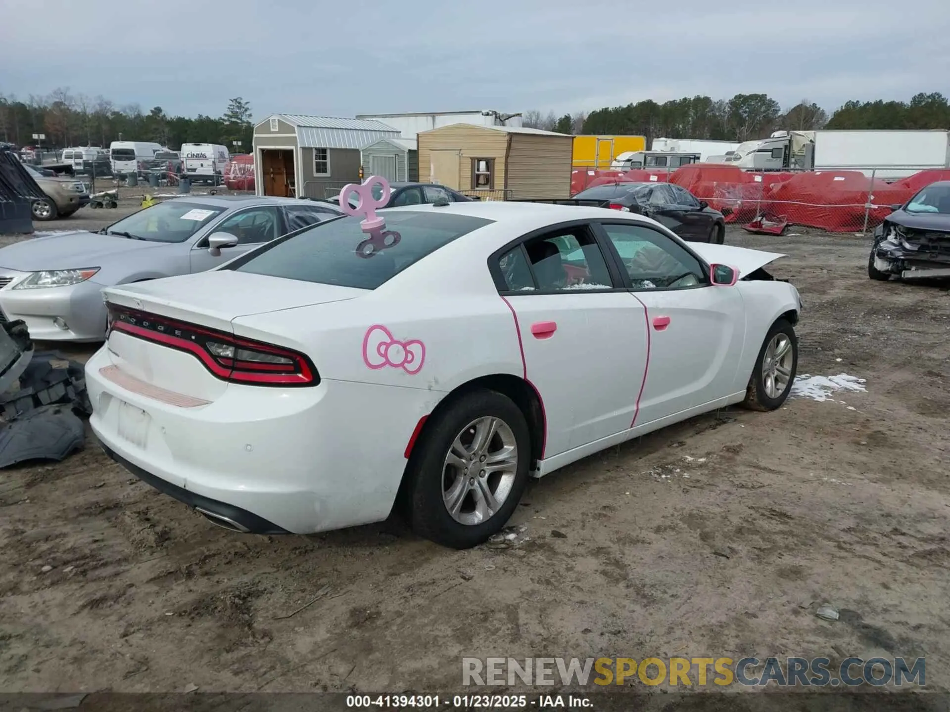 4 Photograph of a damaged car 2C3CDXBG9MH535175 DODGE CHARGER 2021