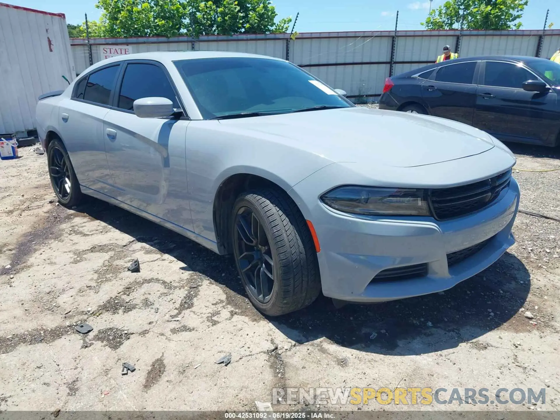 1 Photograph of a damaged car 2C3CDXBG9MH548167 DODGE CHARGER 2021