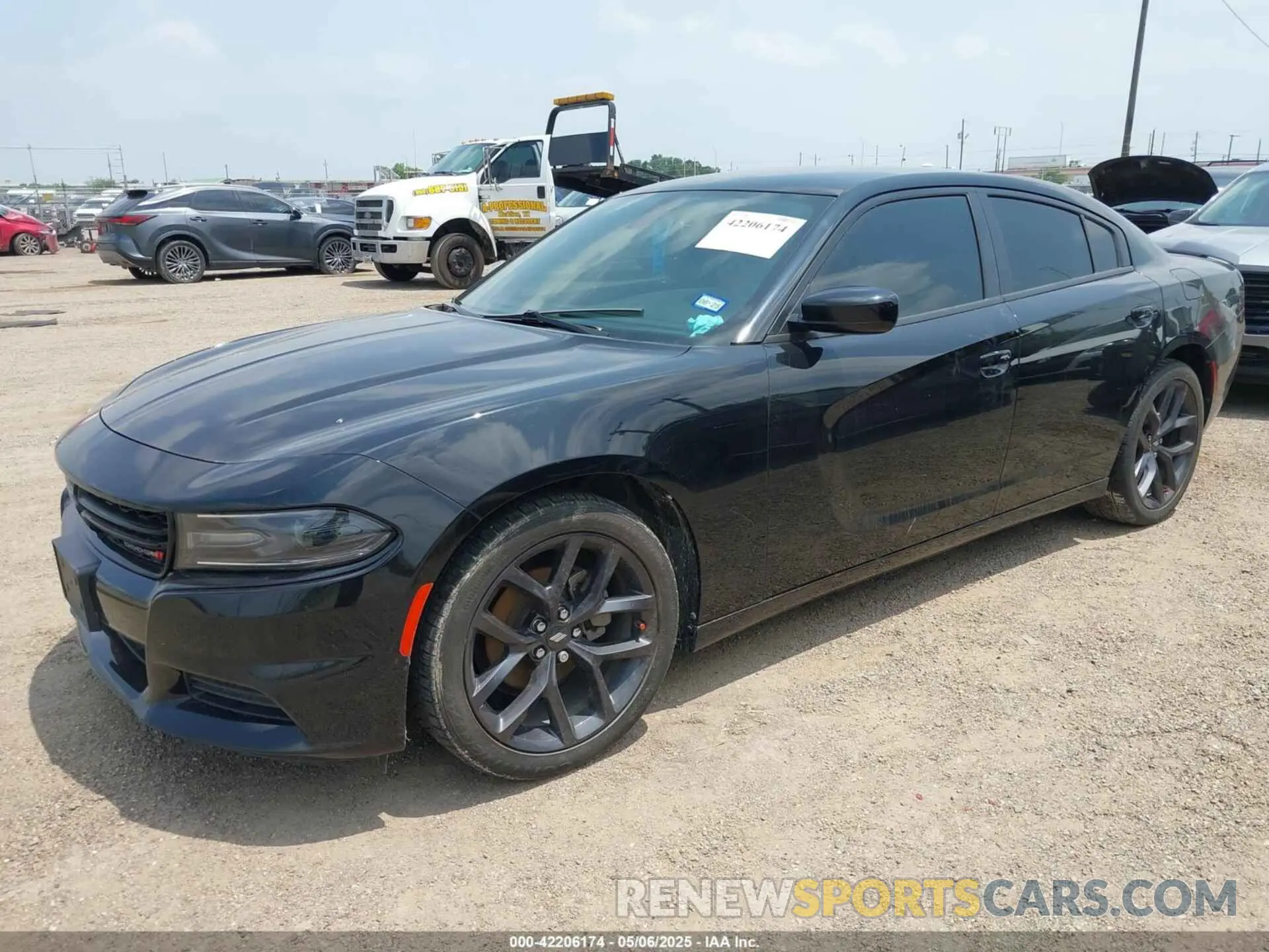 2 Photograph of a damaged car 2C3CDXBG9MH591584 DODGE CHARGER 2021