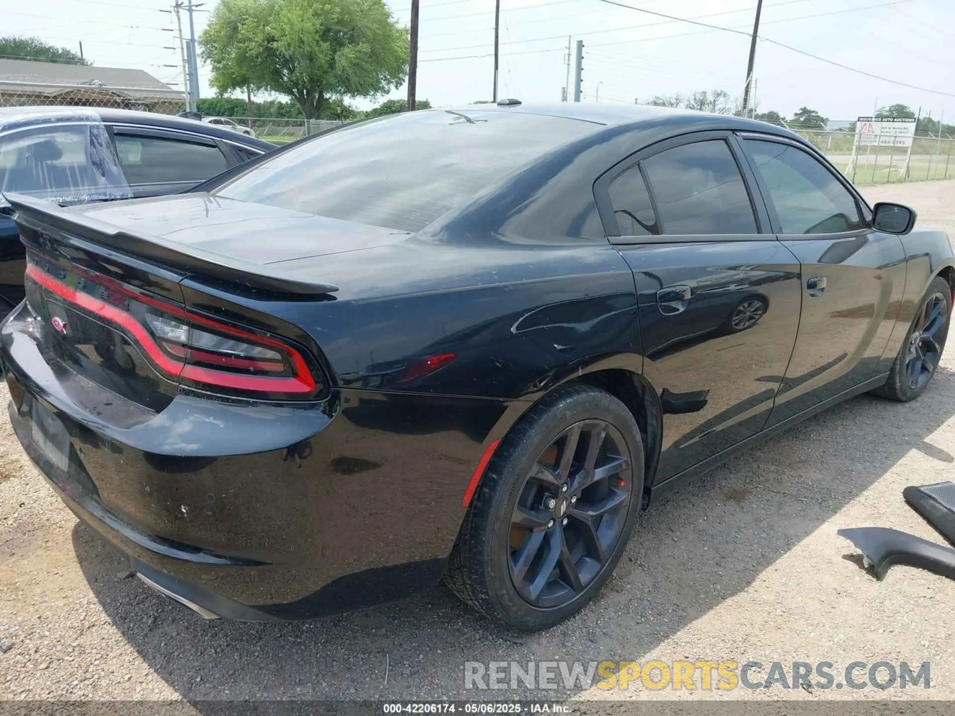 4 Photograph of a damaged car 2C3CDXBG9MH591584 DODGE CHARGER 2021
