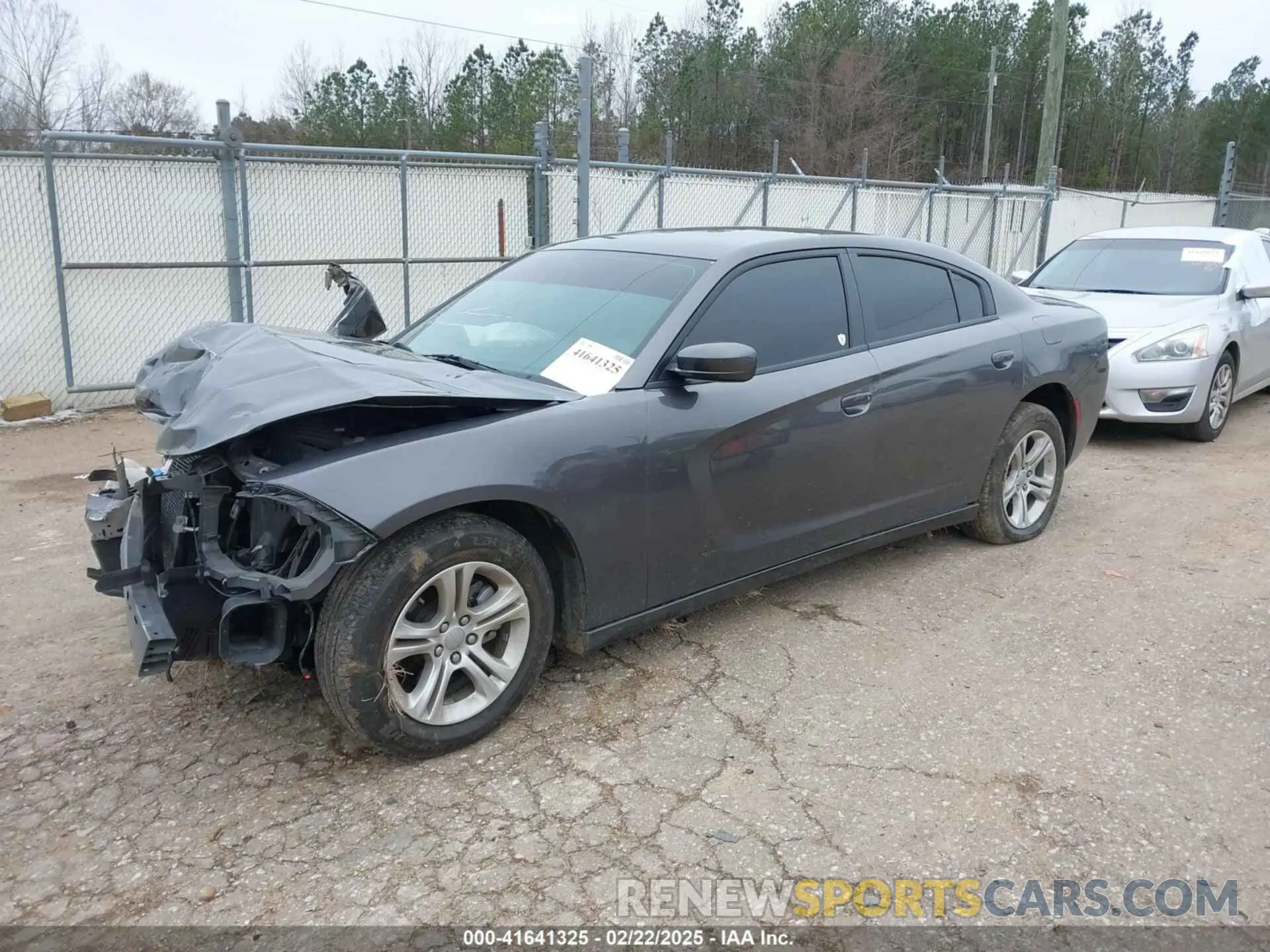 2 Photograph of a damaged car 2C3CDXBG9MH628200 DODGE CHARGER 2021