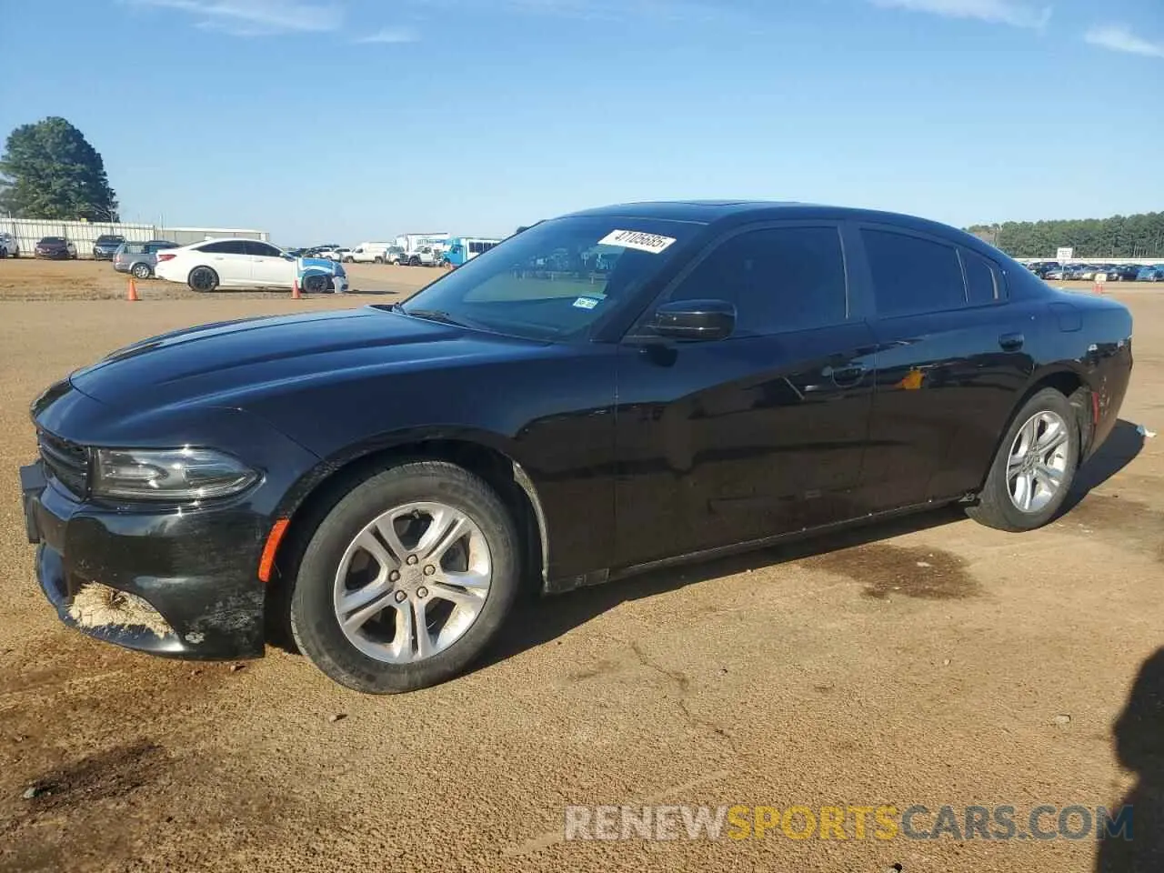 1 Photograph of a damaged car 2C3CDXBG9MH638855 DODGE CHARGER 2021