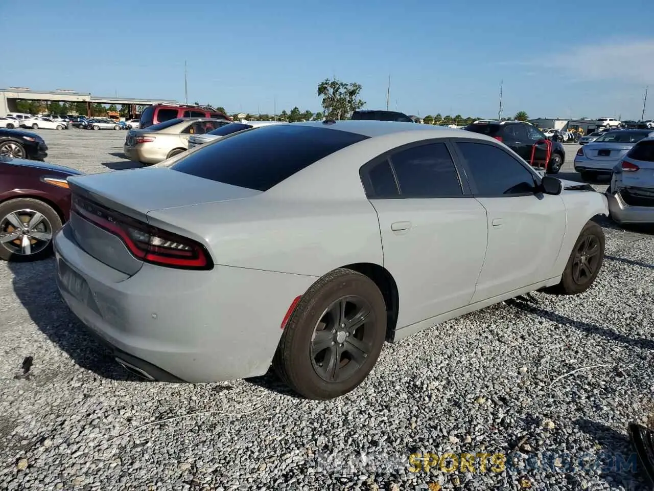 3 Photograph of a damaged car 2C3CDXBG9MH671127 DODGE CHARGER 2021