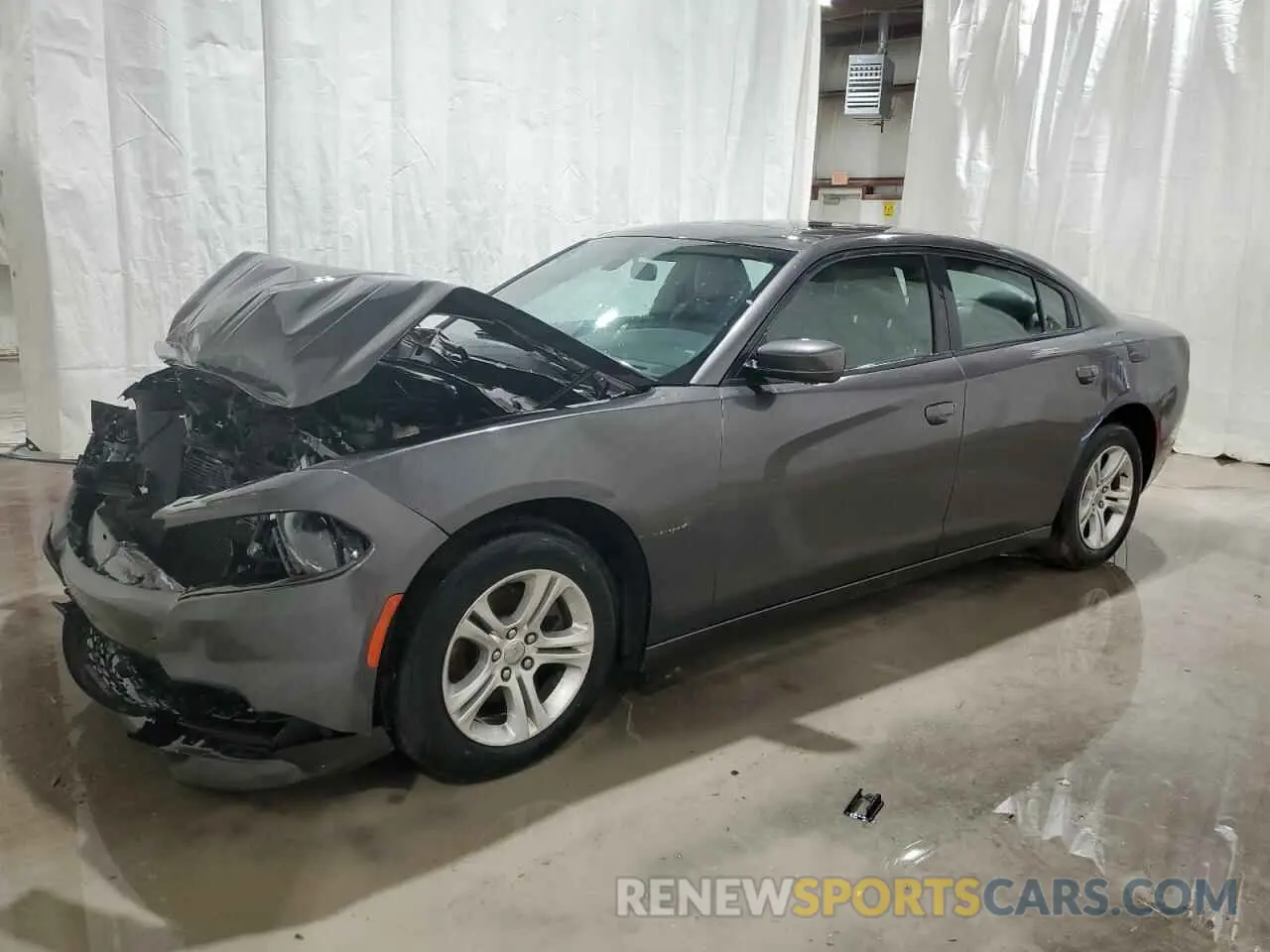 1 Photograph of a damaged car 2C3CDXBGXMH511144 DODGE CHARGER 2021