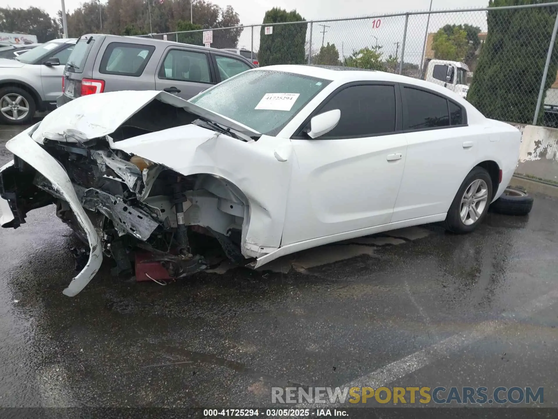 2 Photograph of a damaged car 2C3CDXBGXMH514870 DODGE CHARGER 2021