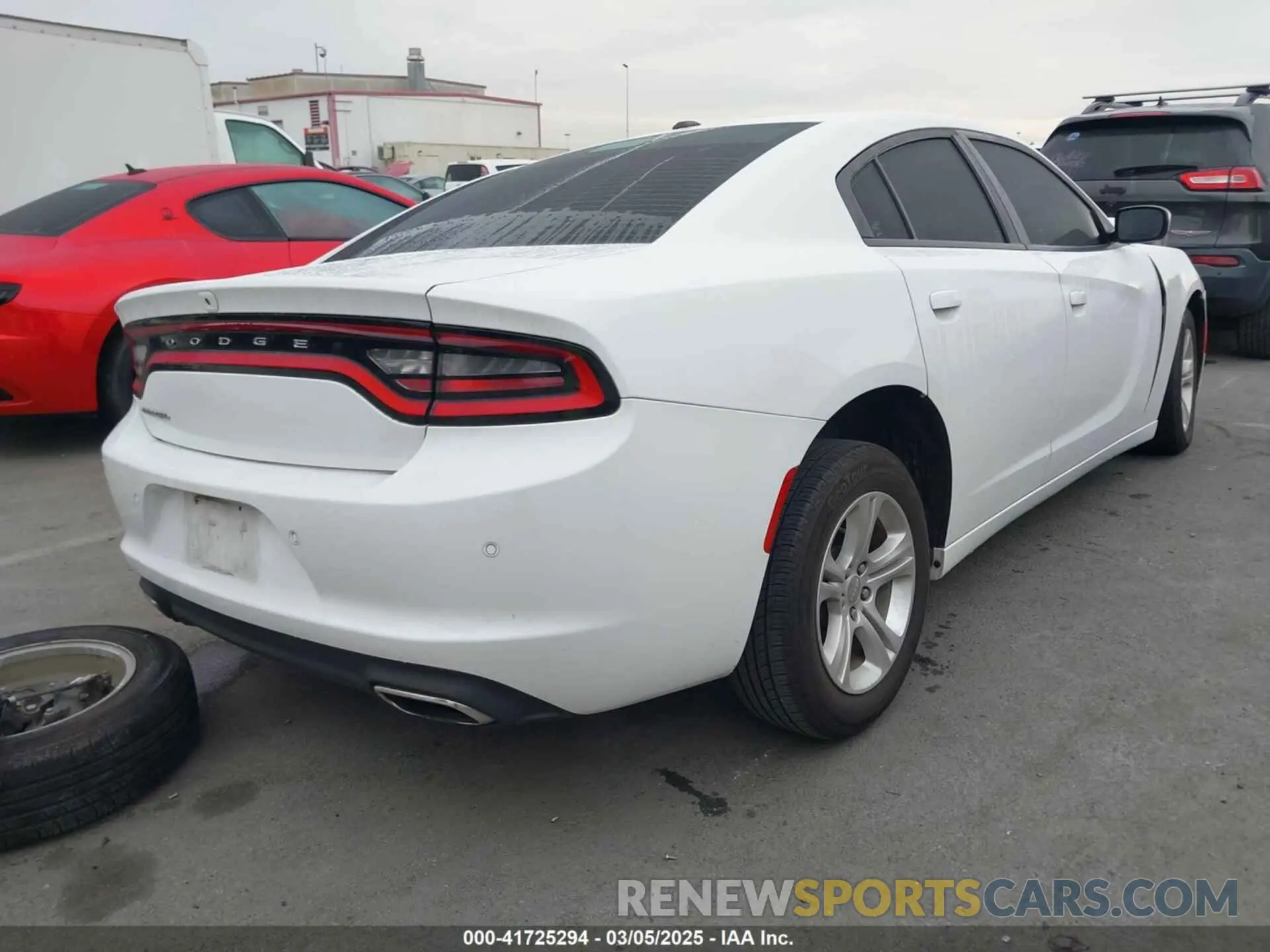 4 Photograph of a damaged car 2C3CDXBGXMH514870 DODGE CHARGER 2021