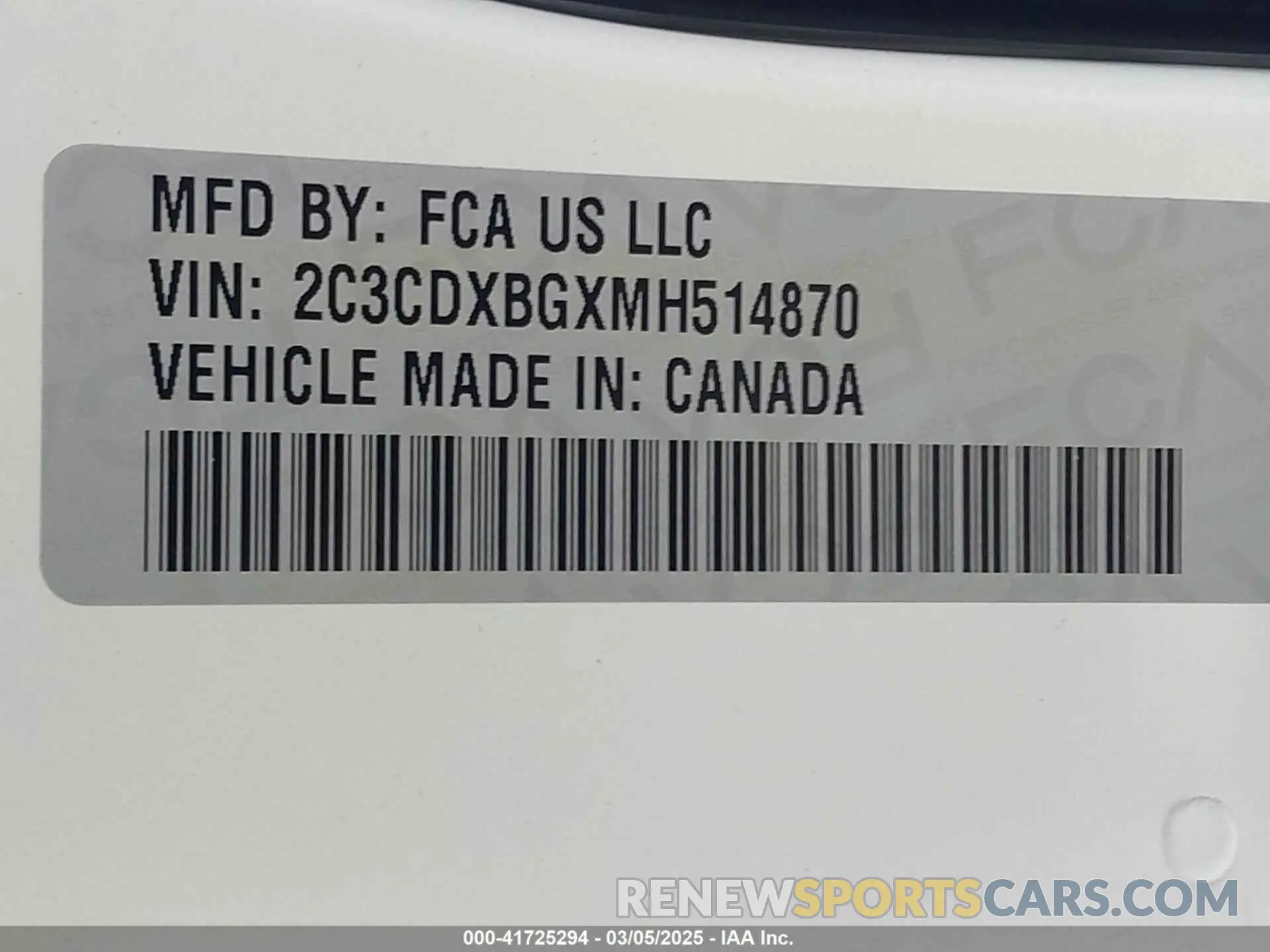 9 Photograph of a damaged car 2C3CDXBGXMH514870 DODGE CHARGER 2021