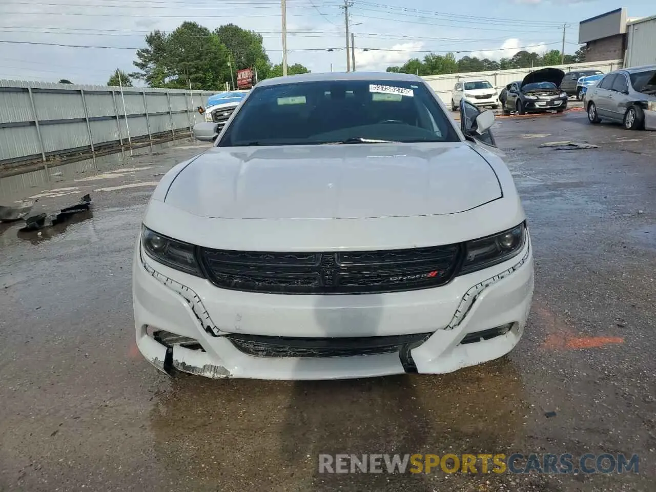 5 Photograph of a damaged car 2C3CDXBGXMH548095 DODGE CHARGER 2021