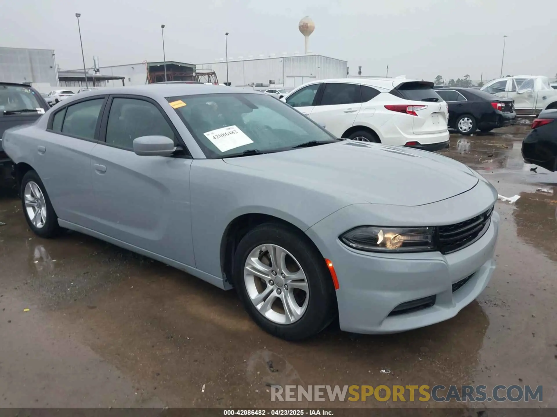 1 Photograph of a damaged car 2C3CDXBGXMH632322 DODGE CHARGER 2021