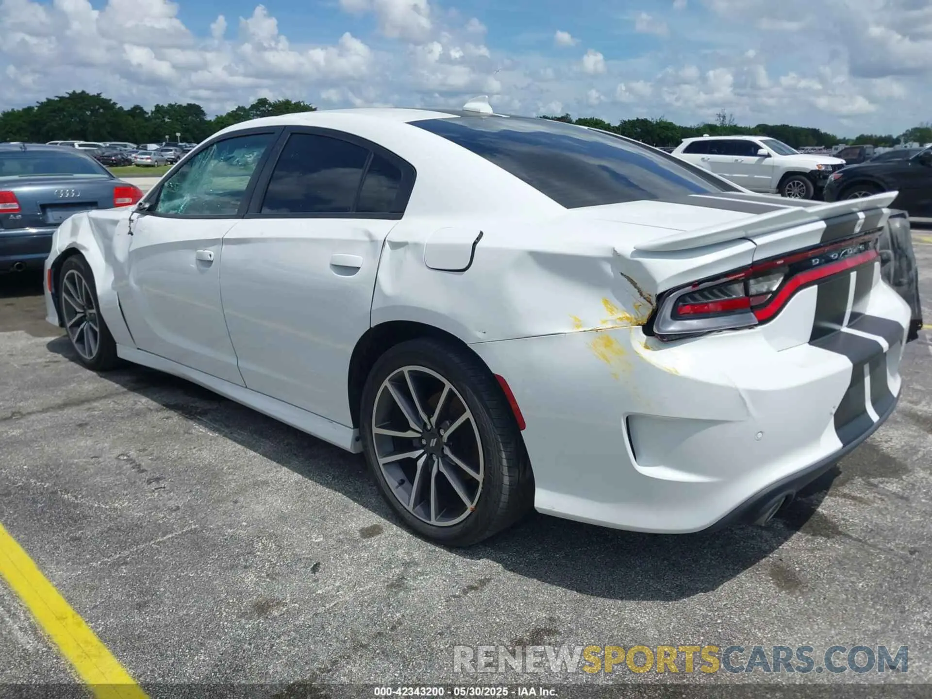 3 Photograph of a damaged car 2C3CDXCT0MH504795 DODGE CHARGER 2021