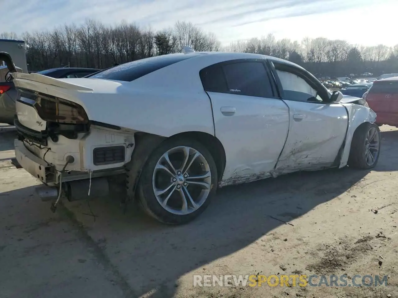 3 Photograph of a damaged car 2C3CDXCT0MH524934 DODGE CHARGER 2021