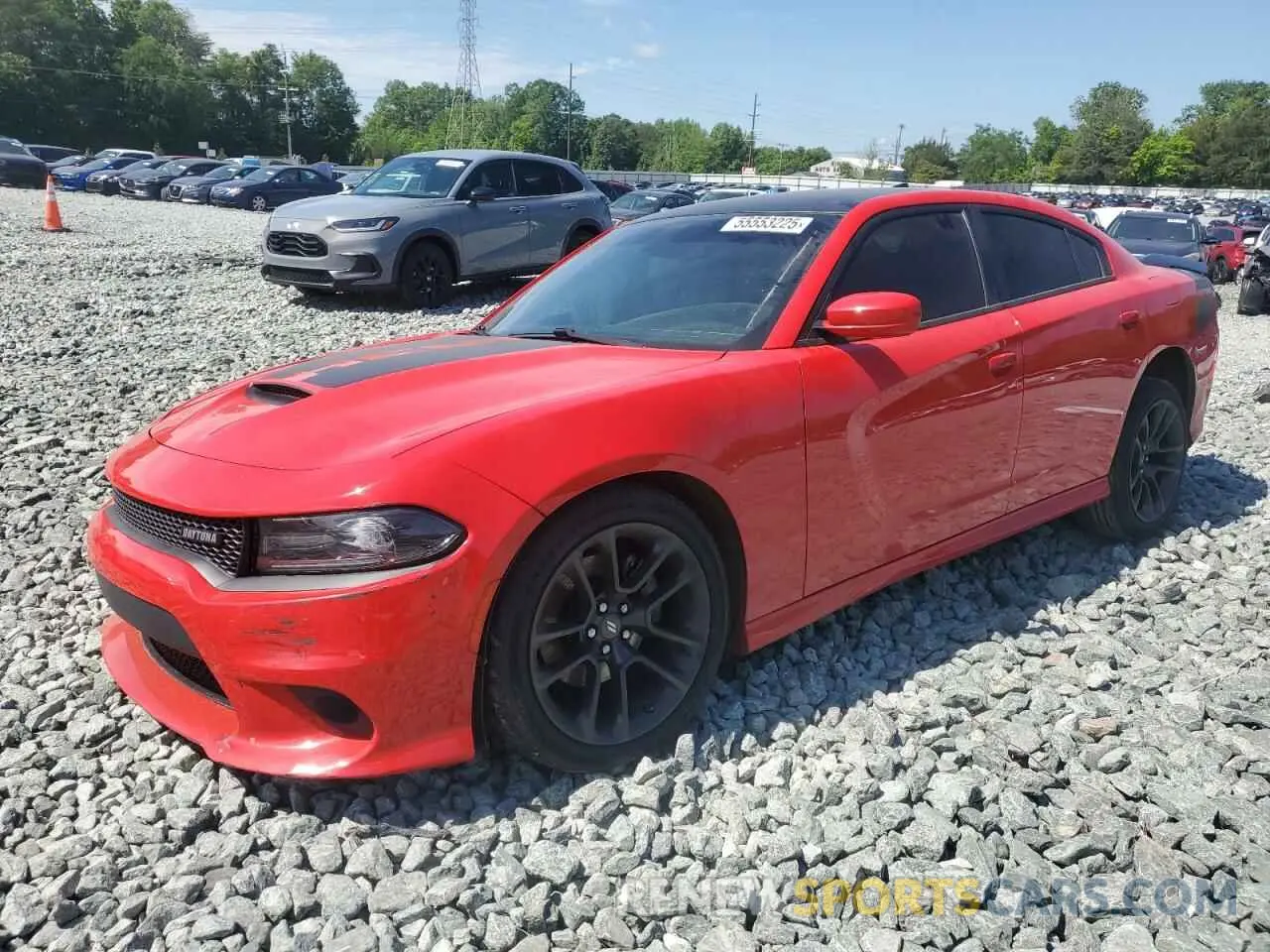1 Photograph of a damaged car 2C3CDXCT0MH553169 DODGE CHARGER 2021