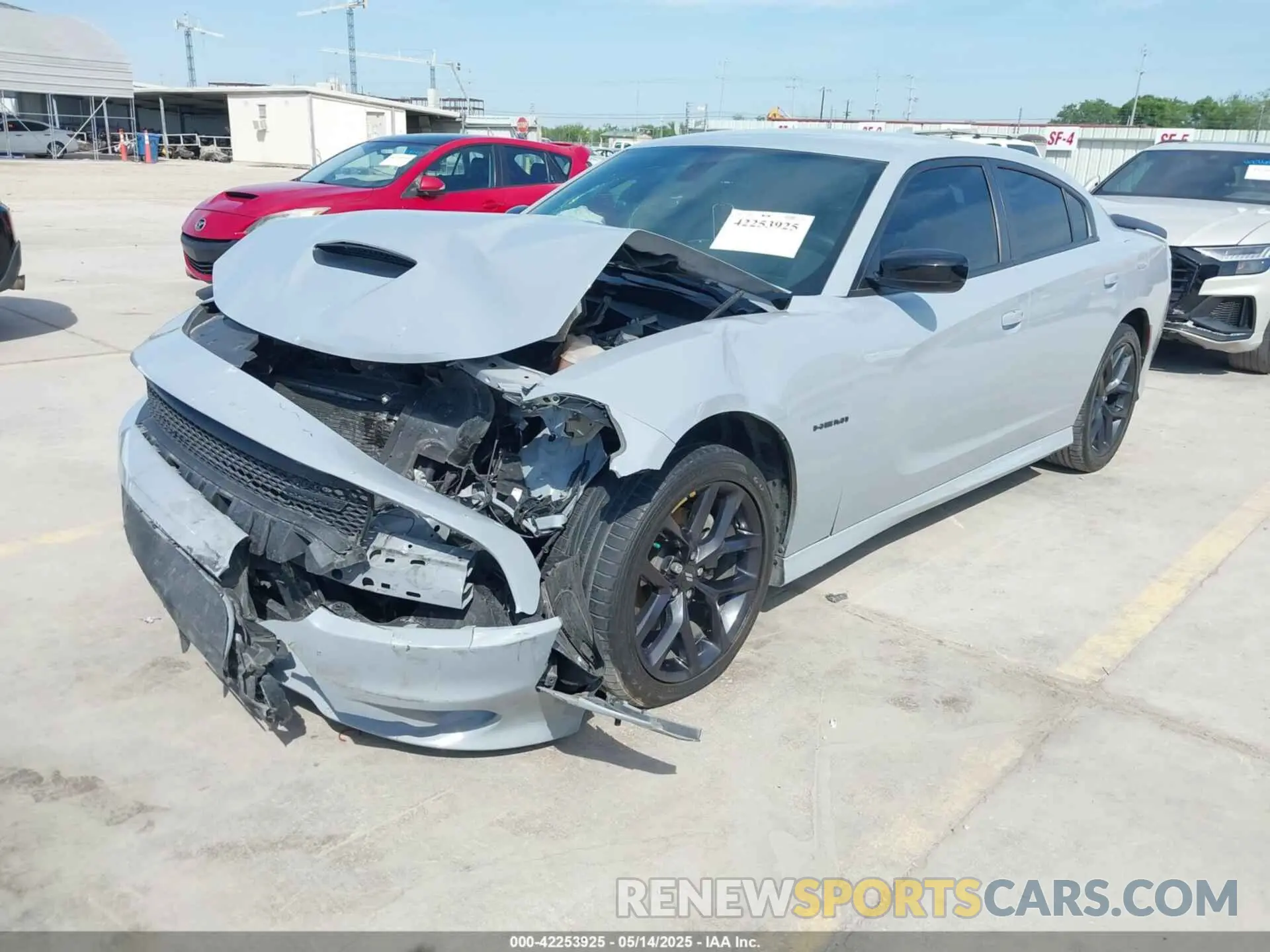 2 Photograph of a damaged car 2C3CDXCT0MH602127 DODGE CHARGER 2021