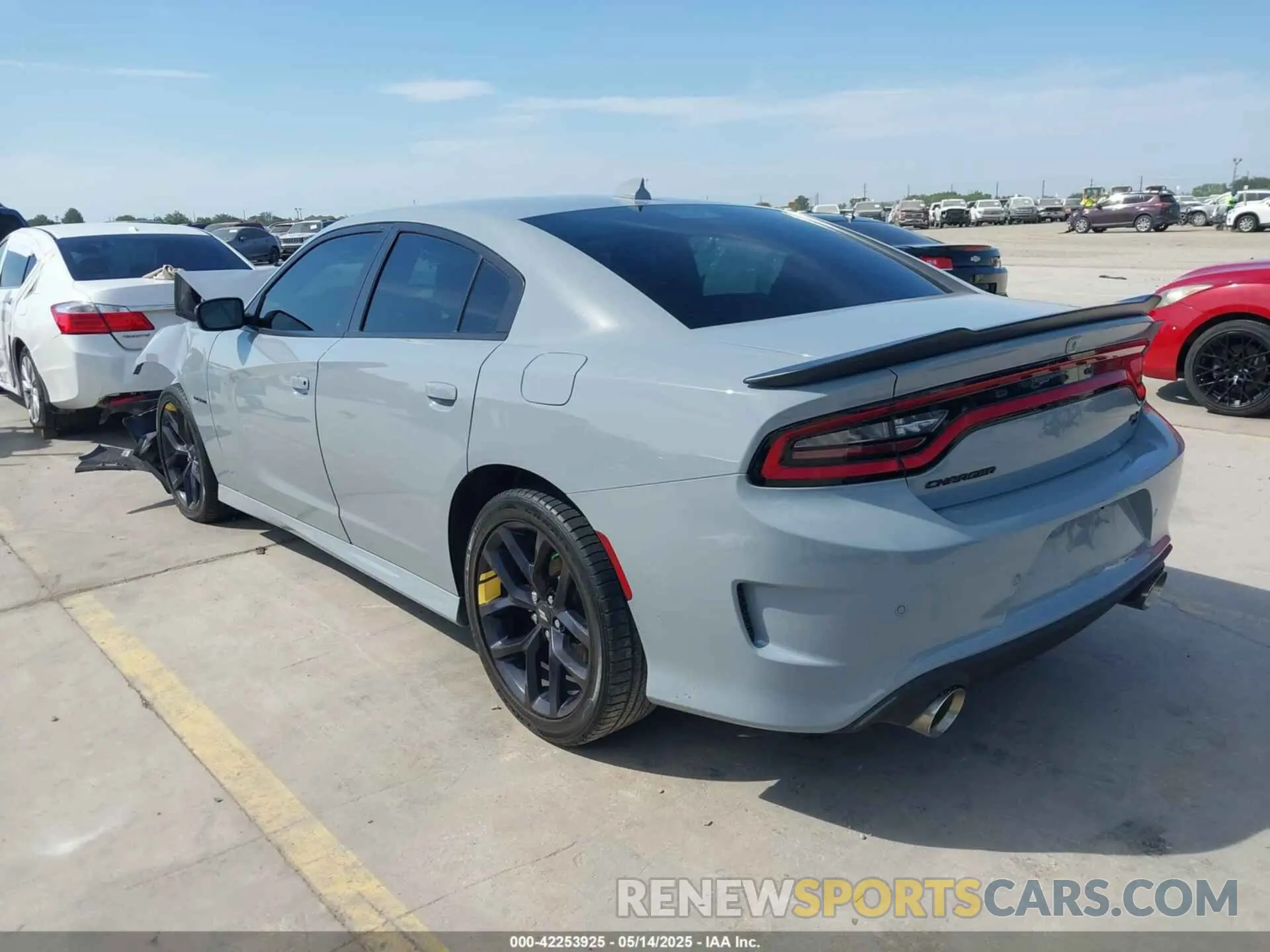 3 Photograph of a damaged car 2C3CDXCT0MH602127 DODGE CHARGER 2021