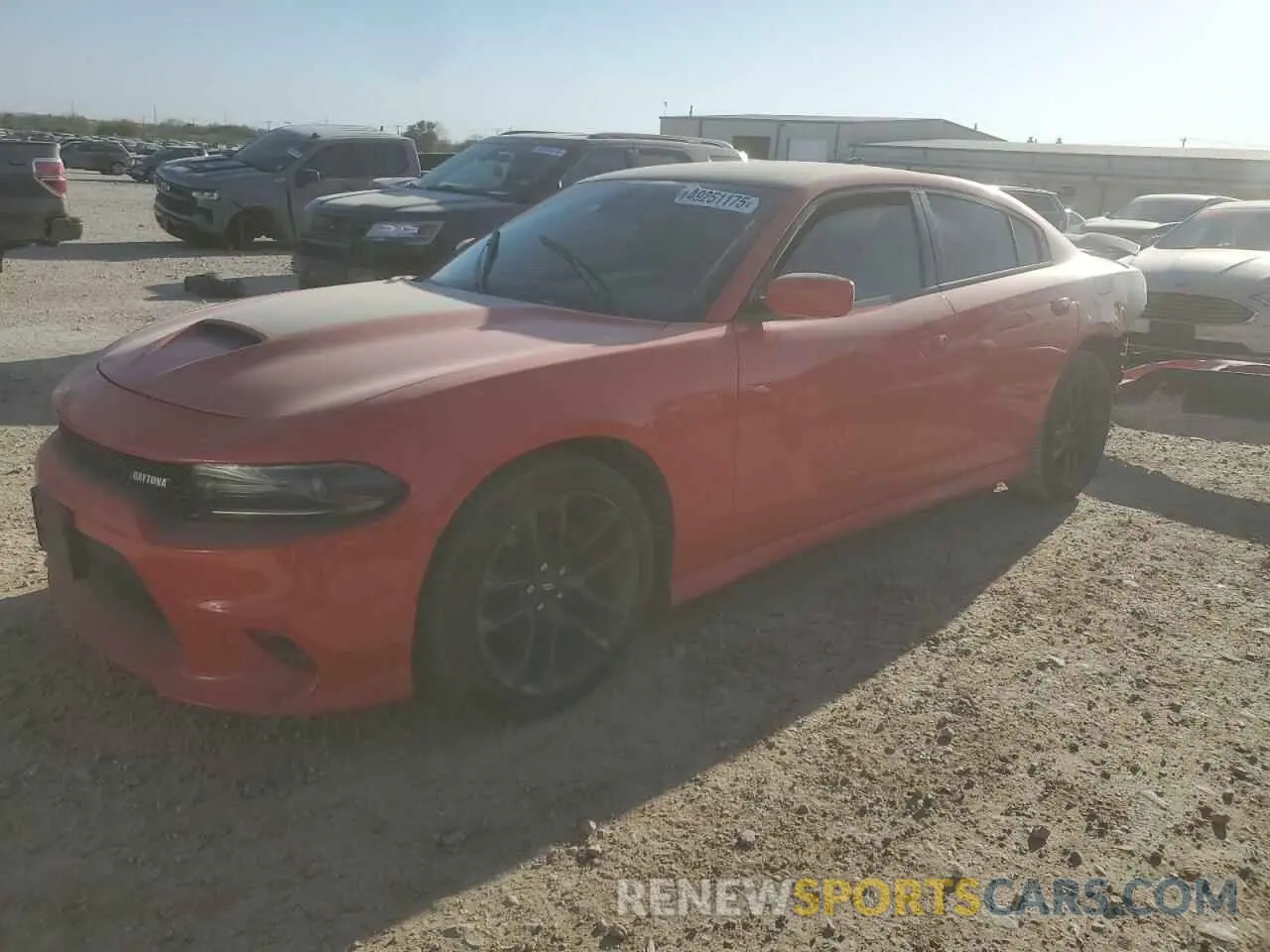 1 Photograph of a damaged car 2C3CDXCT1MH506720 DODGE CHARGER 2021