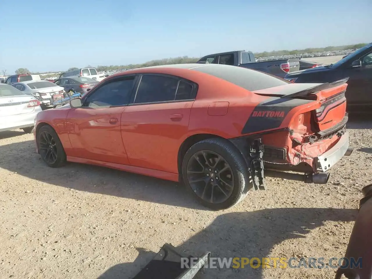 2 Photograph of a damaged car 2C3CDXCT1MH506720 DODGE CHARGER 2021