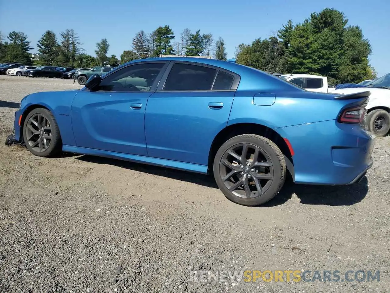 2 Photograph of a damaged car 2C3CDXCT1MH629112 DODGE CHARGER 2021