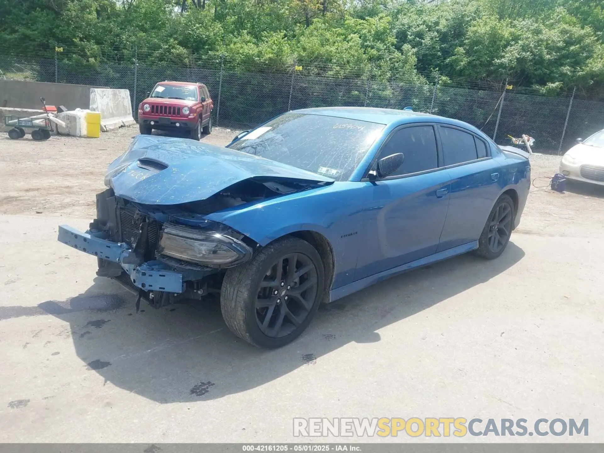2 Photograph of a damaged car 2C3CDXCT1MH657041 DODGE CHARGER 2021