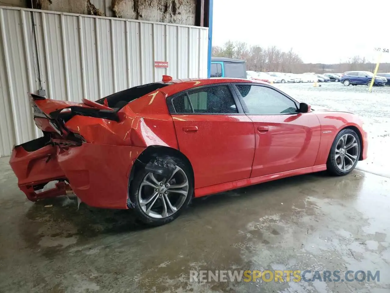 3 Photograph of a damaged car 2C3CDXCT2MH583984 DODGE CHARGER 2021